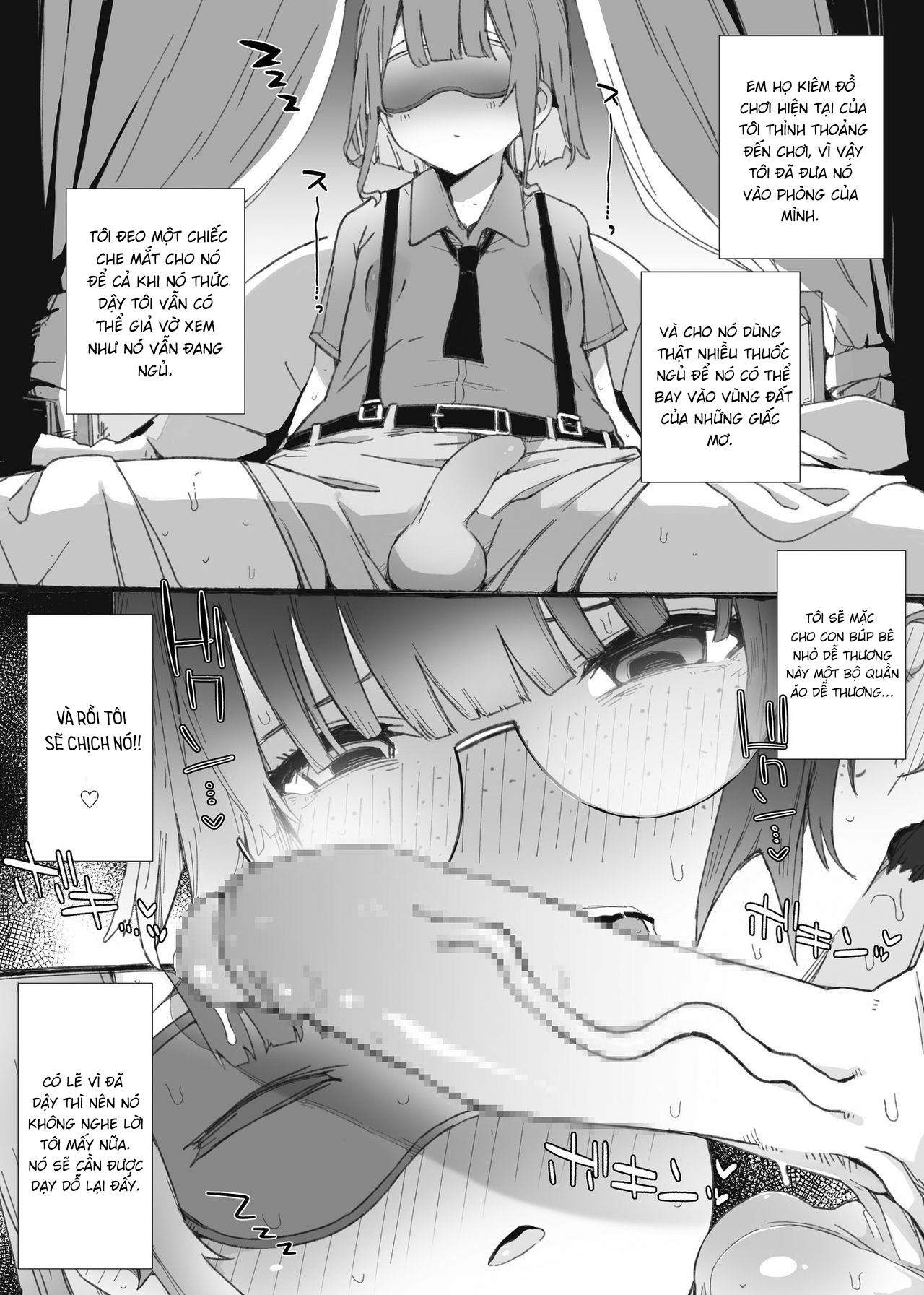 Đọc truyện hentai Futanari Jimi Musume to Mukuchina Otokonoko no Kisekae Suiminkan - Oneshot