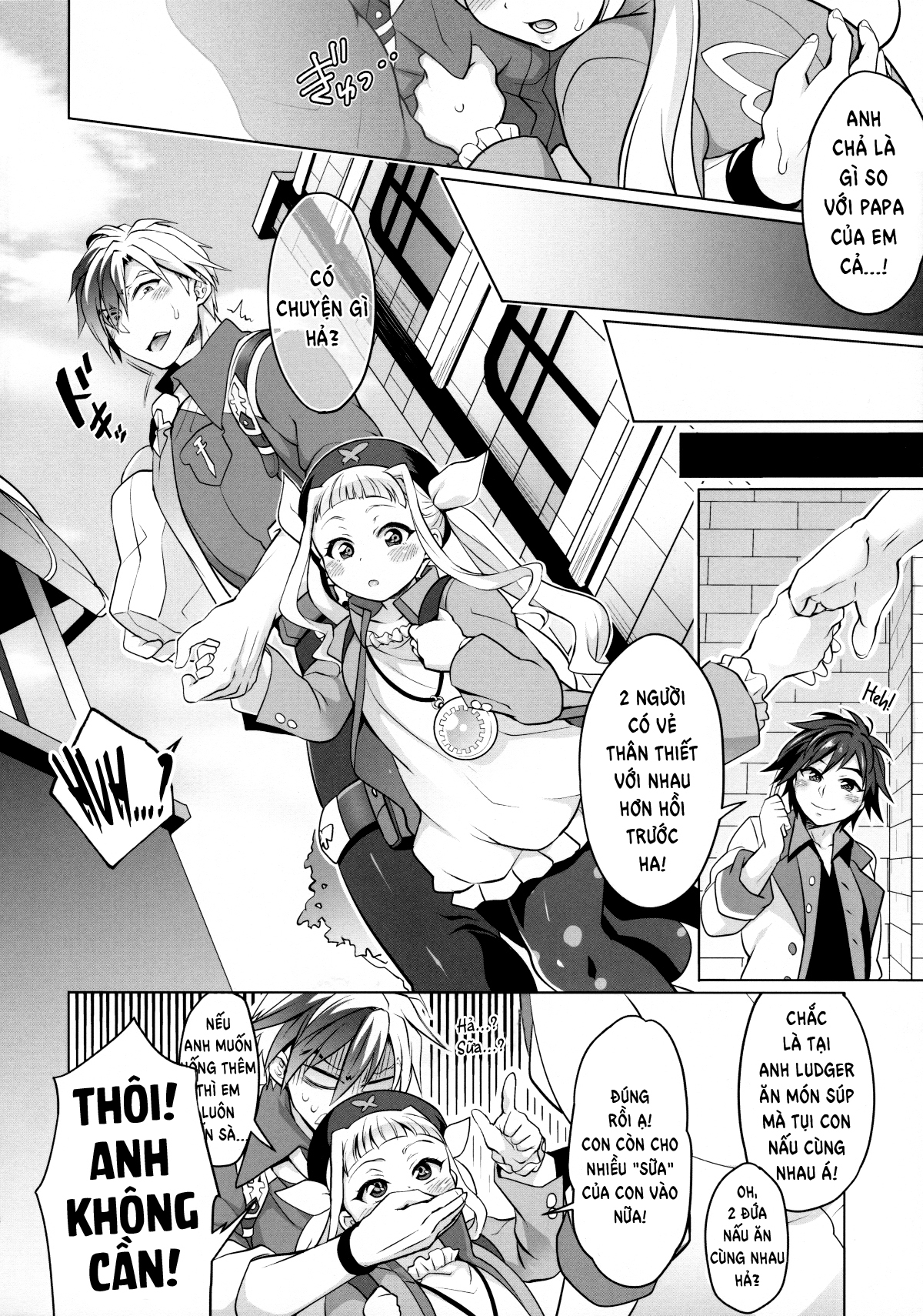 Đọc truyện hentai Futanari Elle to Ludger no Aibou Soup - Oneshot