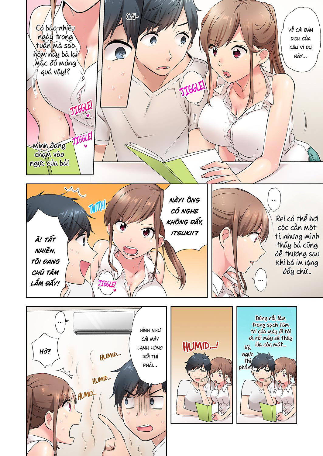 Đọc truyện hentai Làm Tình Với Nhỏ Bạn Ướt Đẫm Mồ Hôi... - Chap 1