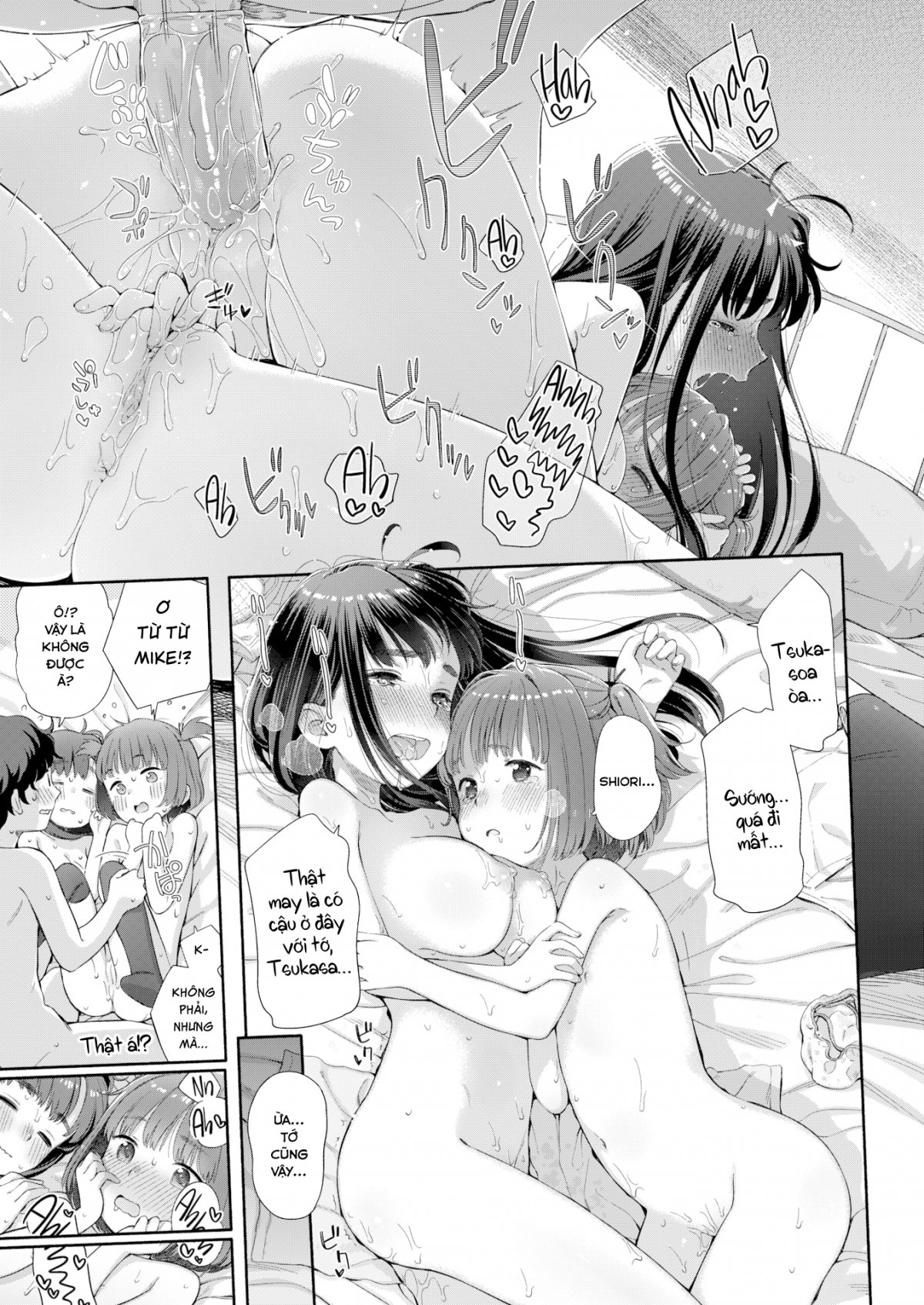 Đọc truyện hentai Hội học sinh thất tình - Chương 1: Tình yêu không thành của Hội trưởng Yumiya Shiori