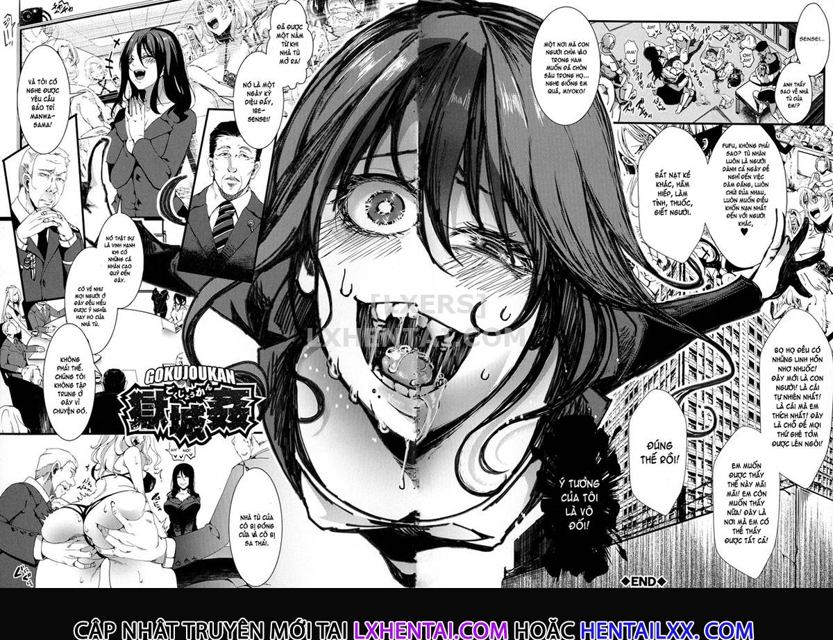 Đọc truyện hentai Mesu Ana Muhou Chitai Muyou No Chitsu-Nai-Dashi Choueki - Chap 8 - END