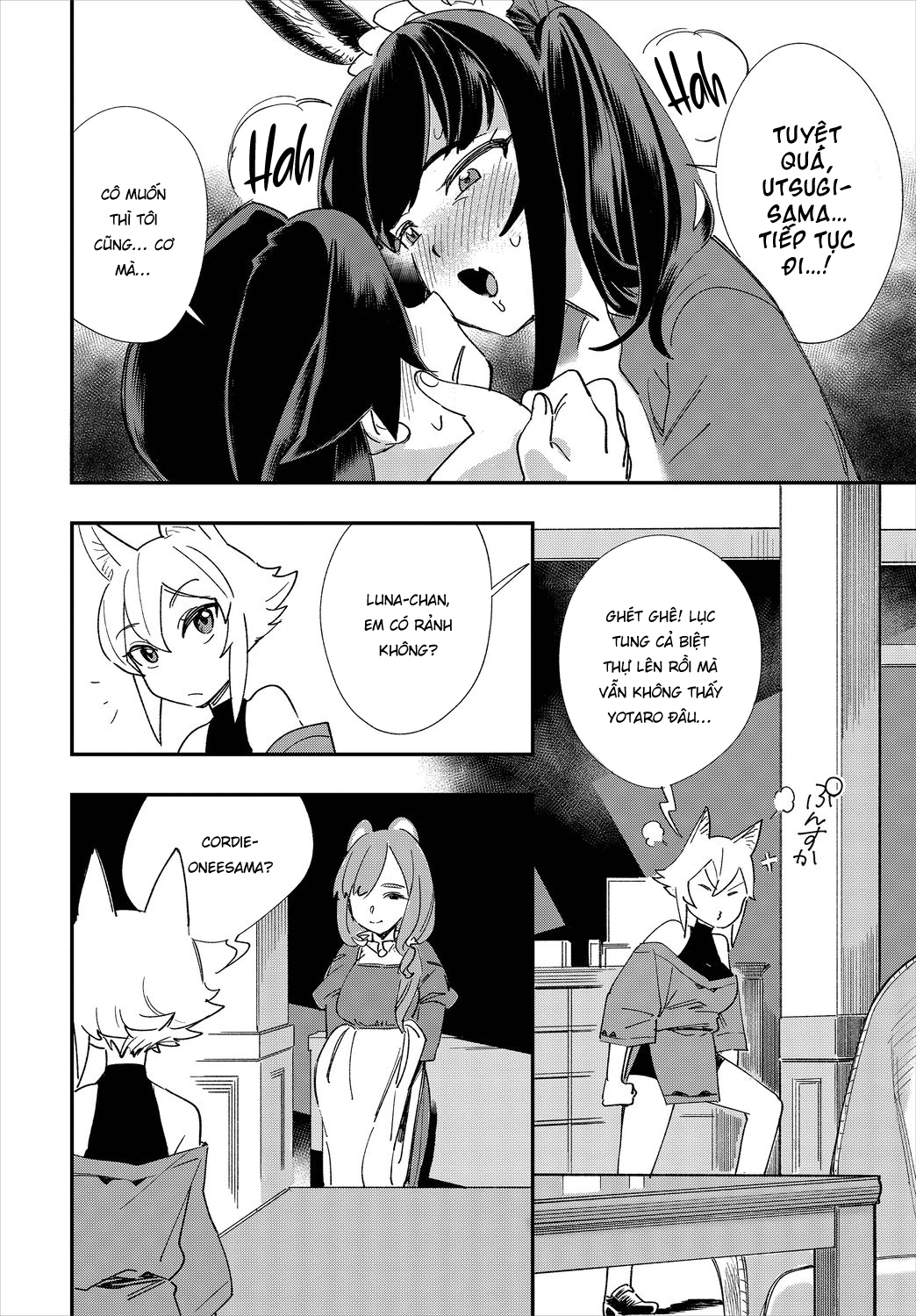 Đọc truyện hentai Dị giới này không có 18+ - Chap 4