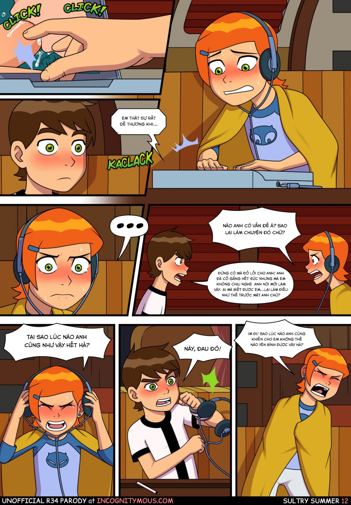 Đọc truyện hentai Mùa hè oi bức (Ben 10) - Chap 1