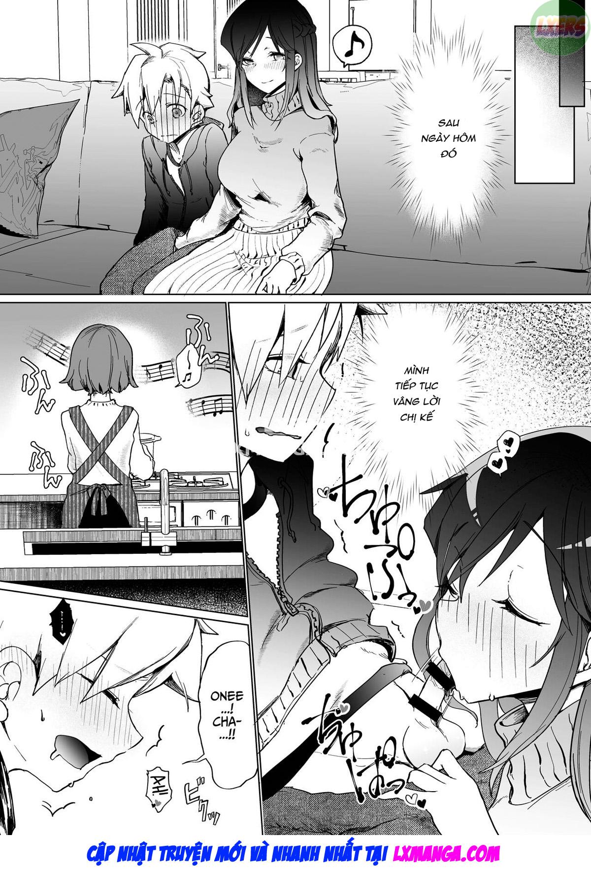 Đọc truyện hentai Máy chủ tinh dịch của chị gái tôi - Oneshot