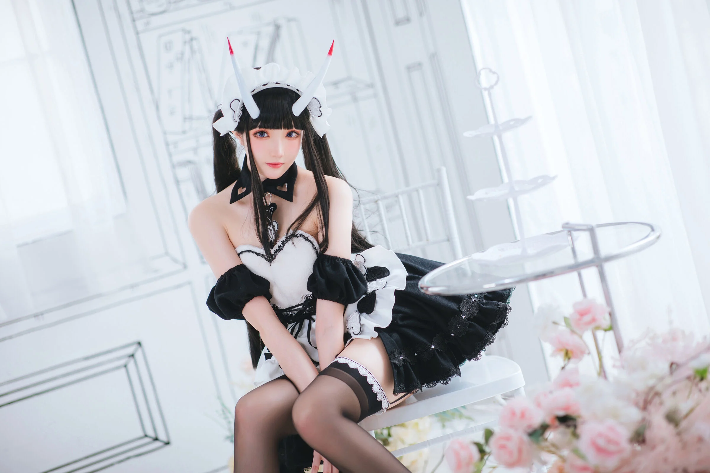 Đọc truyện hentai Tuyển tập Albums siêu phẩm Cosplay - Chap 591 - Guashi-chan Noshiro Maid