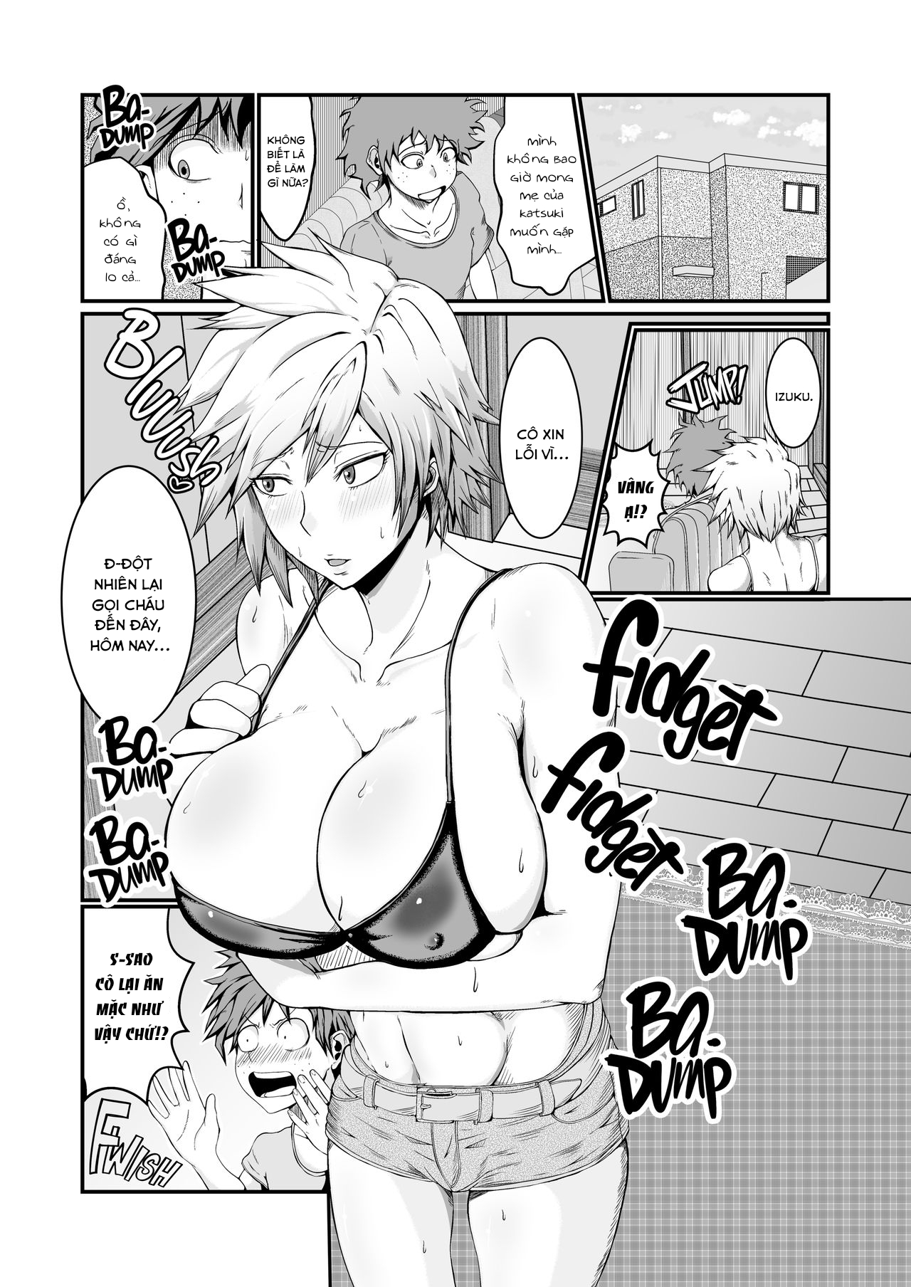 Đọc truyện hentai My Secret With Bakugo's Mom - Oneshot