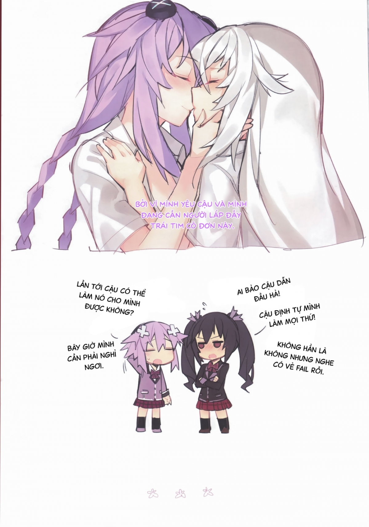 Đọc truyện hentai Purple X Black - Oneshot