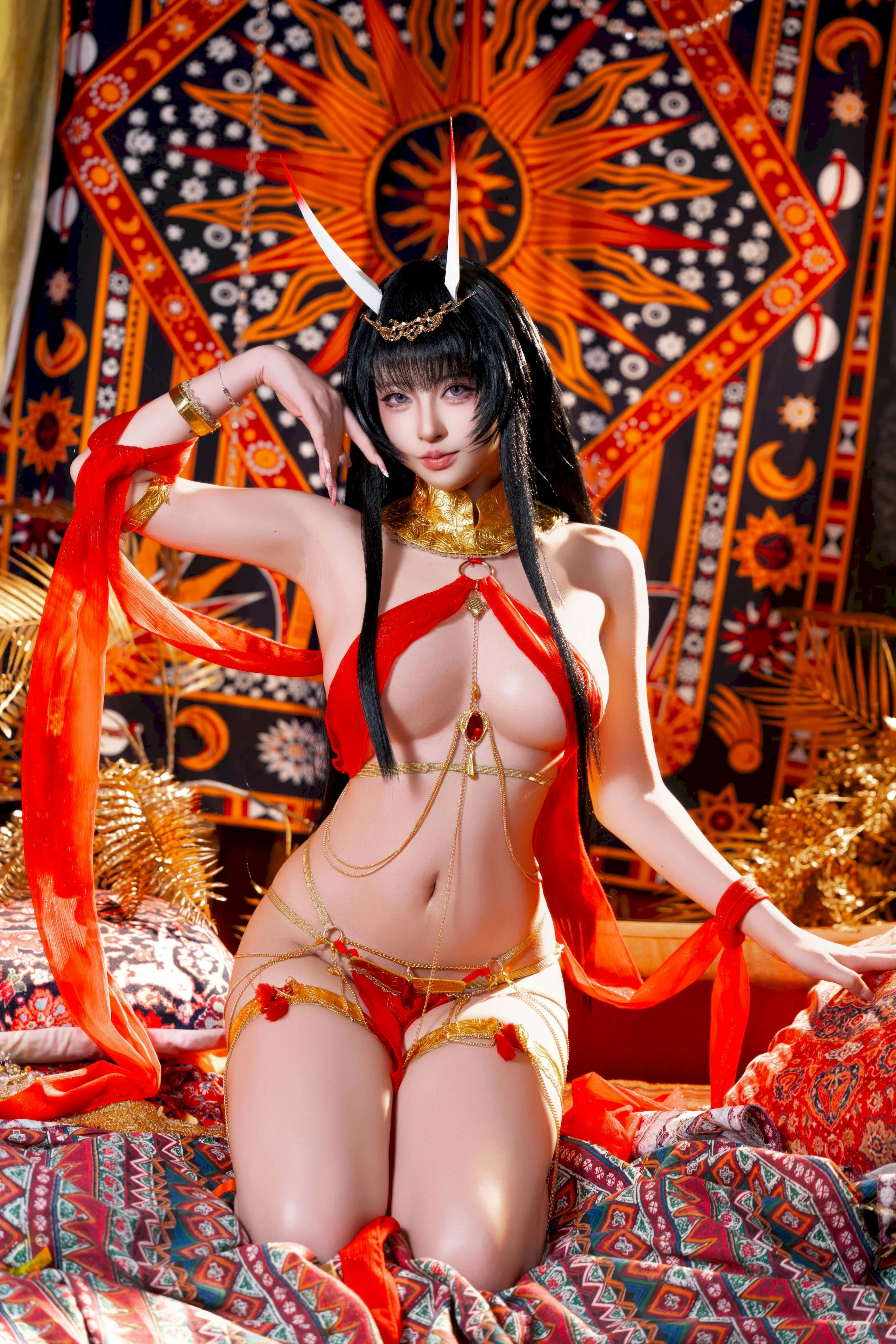 Đọc truyện hentai Tuyển tập Albums siêu phẩm Cosplay - Chap 1387 - Yuno Shimizu - Azur Lane Noshiro Dancer