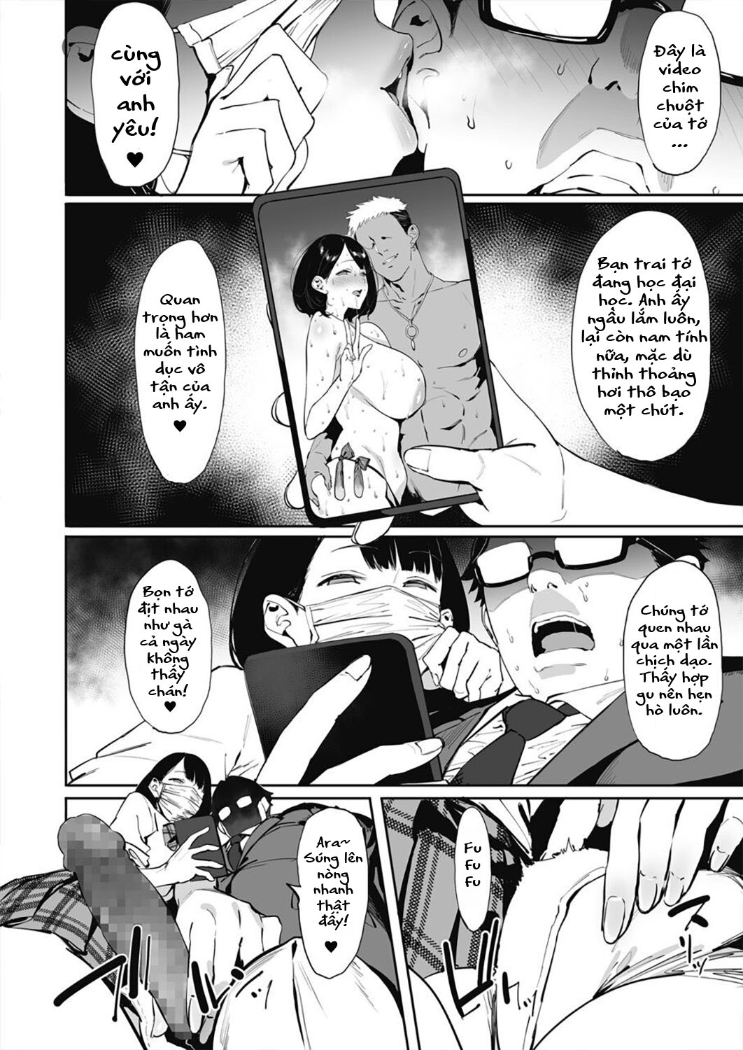 Đọc truyện hentai Nagesen Kousai - Chap 4