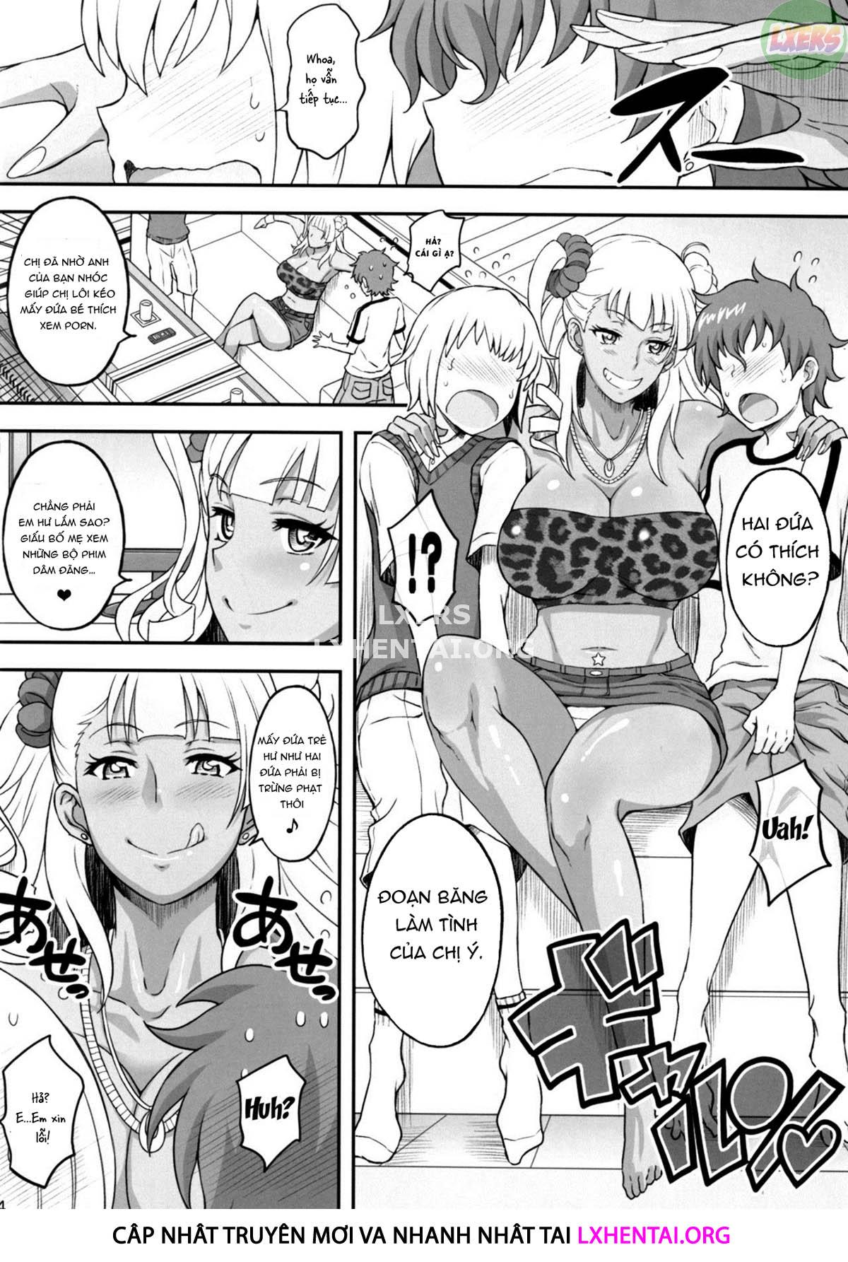 Đọc truyện hentai Omakase Fudeoroshi Galko-chan - Chap 2 - END