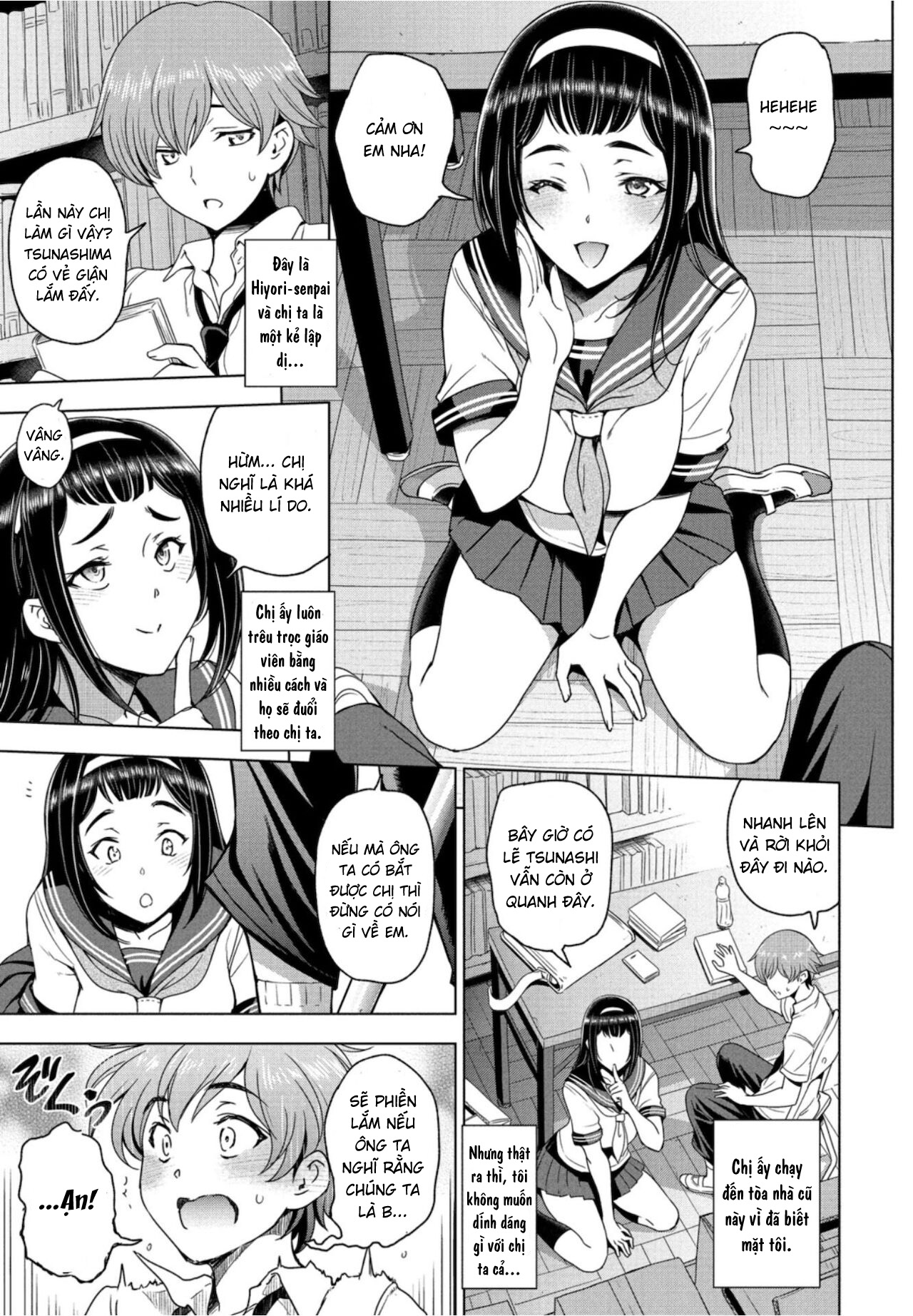 Đọc truyện hentai Houkago to Senpai to - Chap 1