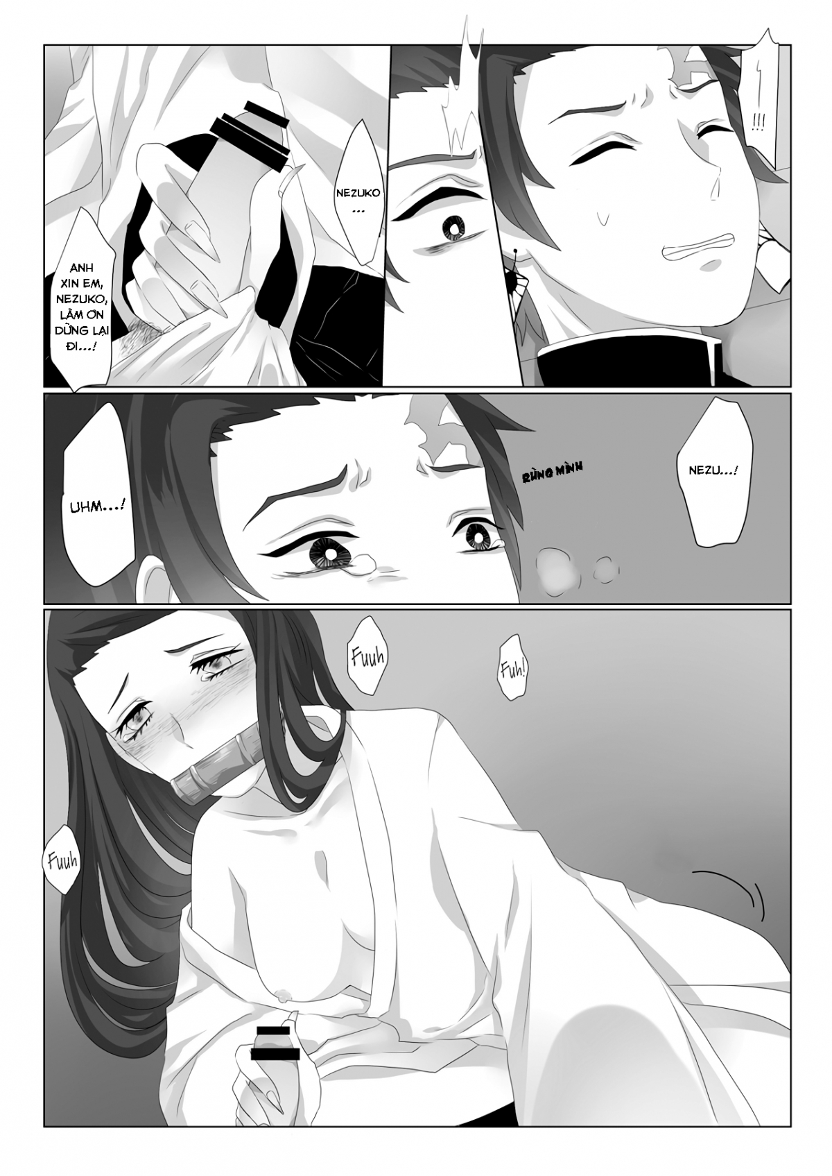 Đọc truyện hentai Tanjiro X Nezuko (Kimetsu no Yaiba) - Oneshot