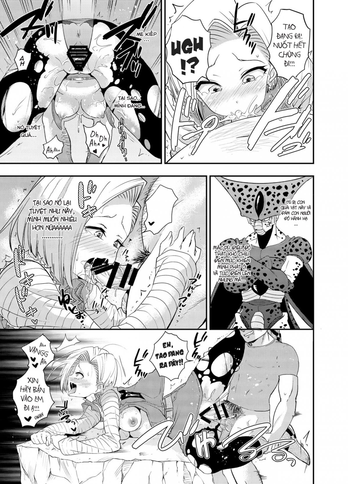 Đọc truyện hentai Cell no Esa ~Mirai Hen~  Cell's Feed Future Arc (Dragon Ball Z) - Oneshot
