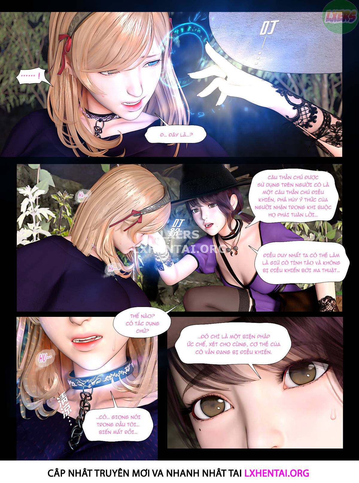 Đọc truyện hentai The Rose Fall Into Darkness - Chap 4