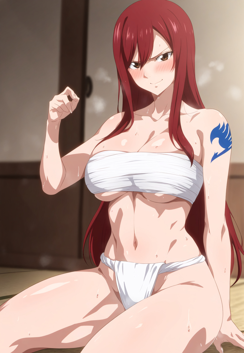 Đọc truyện hentai Tuyển tập Albums Art hentai - Chap 364 - Erza Scarlet Is Drunk
