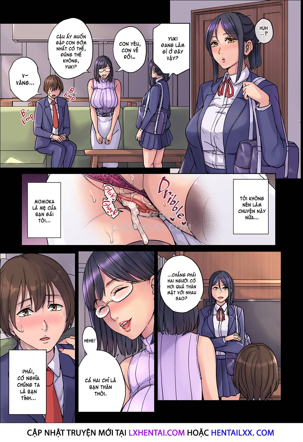 Đọc truyện hentai Kanojo no Mama wa Boku no SeFrie... - Chap 1 - Không che