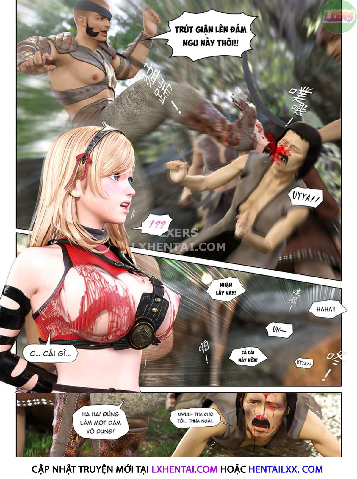 Đọc truyện hentai The Rose Fall Into Darkness - Chap 1
