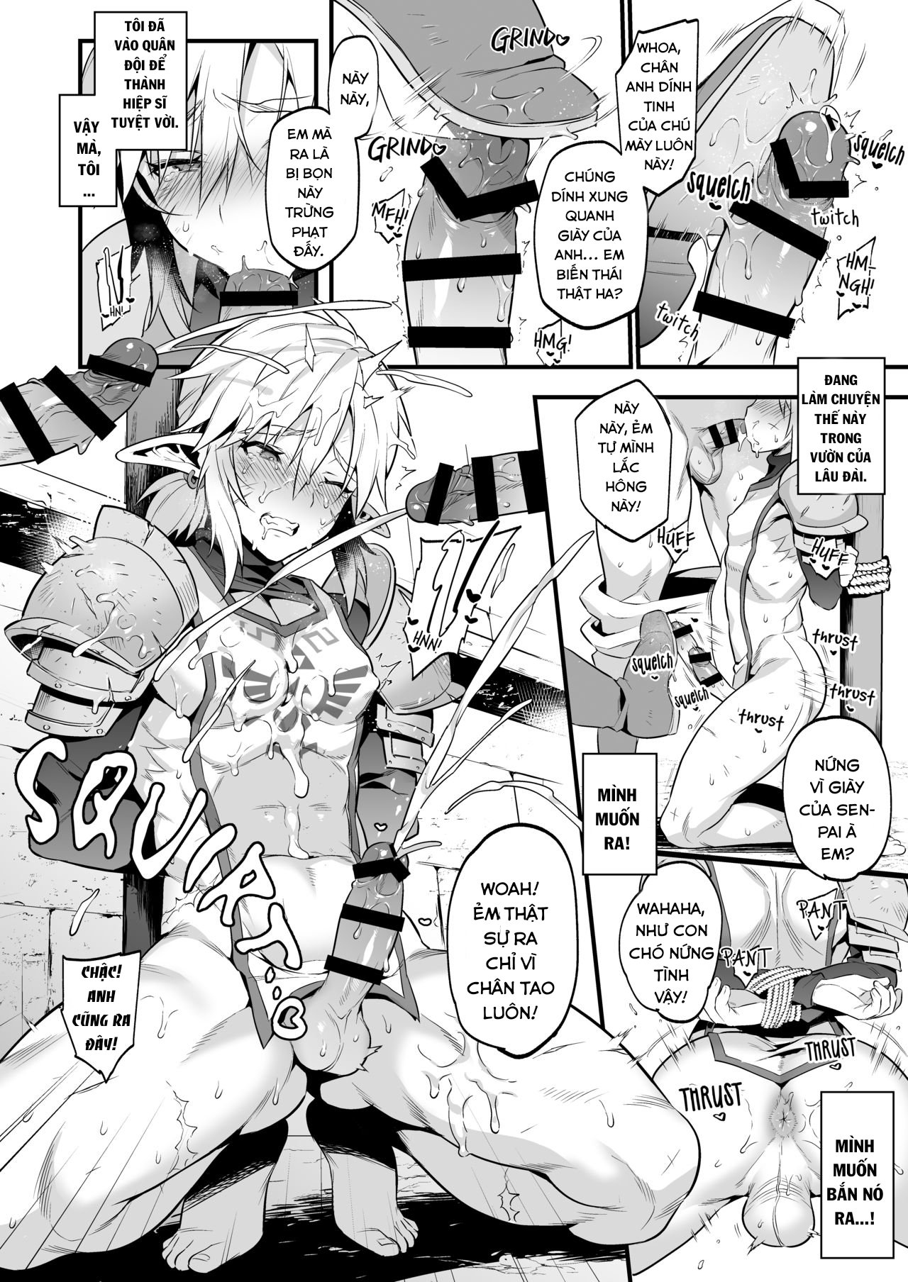 Đọc truyện hentai Kunrenhei no Junan (The Legend of Zelda) - Oneshot