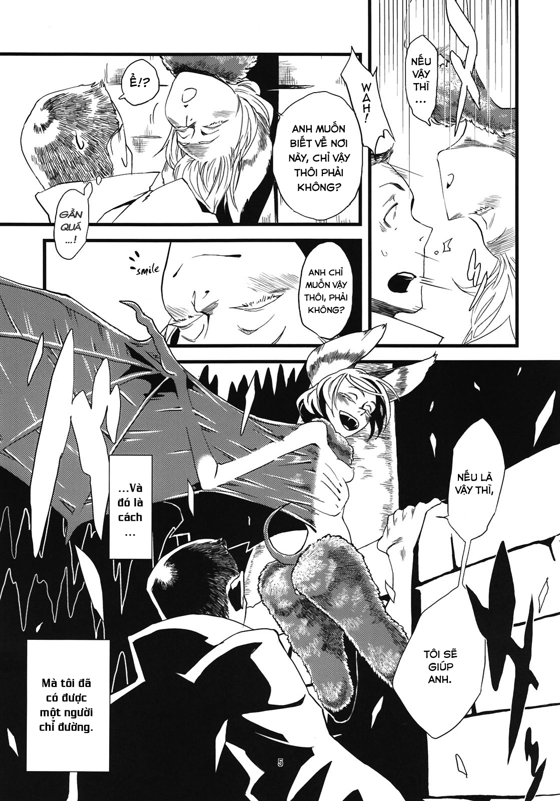 Đọc truyện hentai Kẻ làm điều ác phi nhân loại - Chap 5.0: Dơi