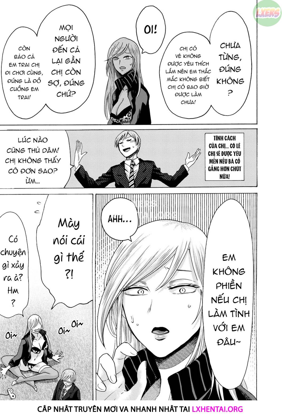 Đọc truyện hentai Cái lỗ thân mật của chị gái và anh trai - Chap 6