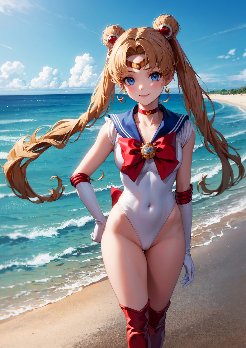 Đọc truyện hentai Tuyển tập Albums Art hentai - Chap 265 - Sailor moon taste in leotards