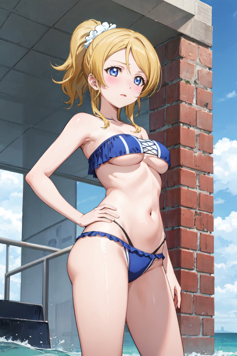 Đọc truyện hentai Tuyển tập Albums Art hentai - Chap 236 - Eli Ayase in swimsuit