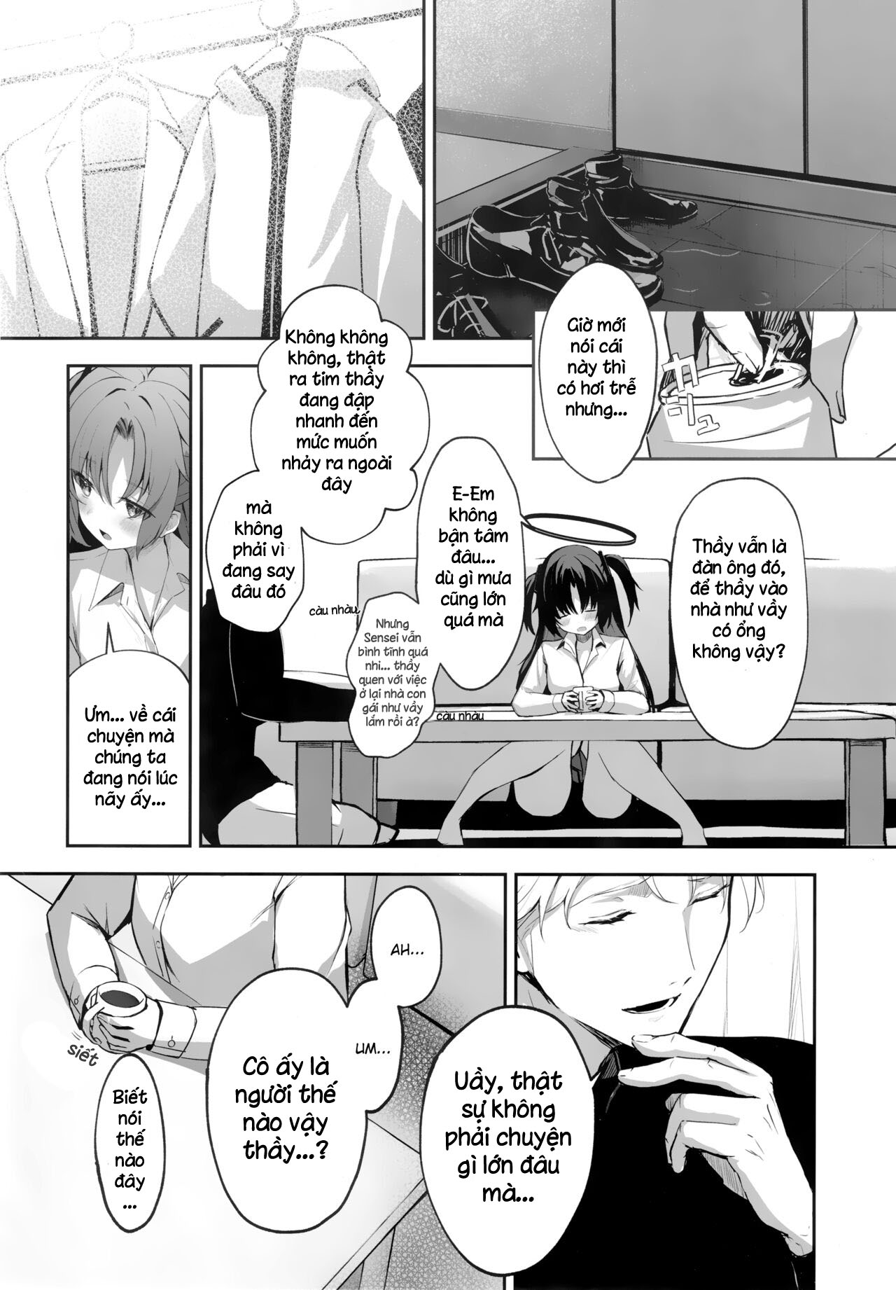 Đọc truyện hentai Cơn mưa và sự vội vàng - Oneshot