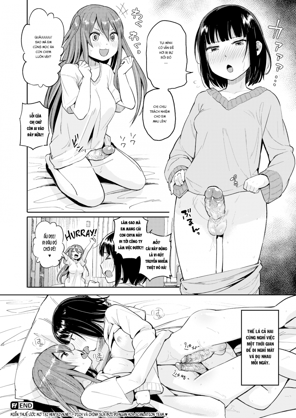 Đọc truyện hentai Về Nhà Mọc Cu! - Oneshot