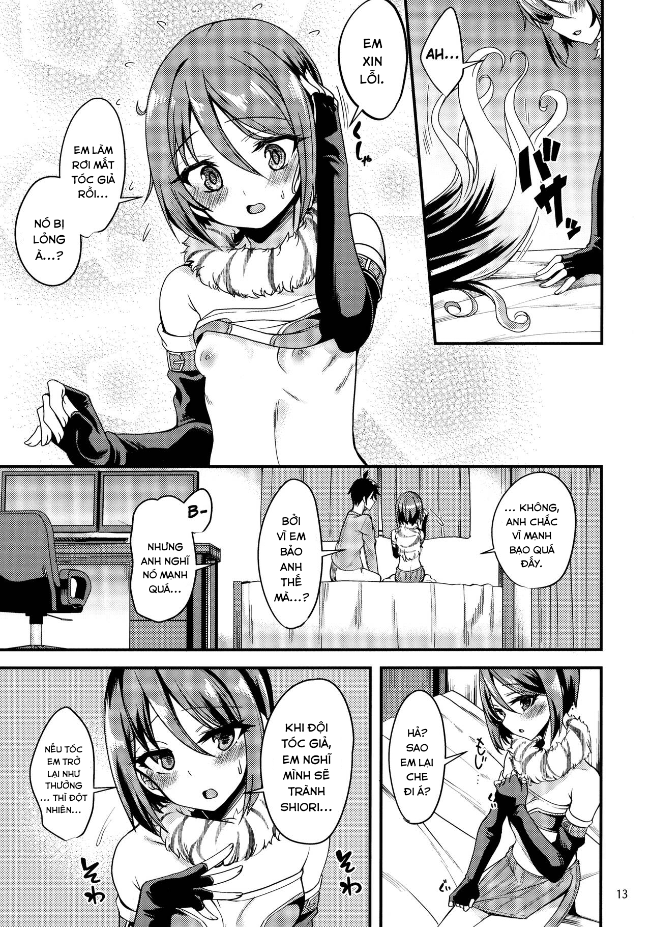 Đọc truyện hentai Shiori no Ecchi na Hi (Princess Connect! Re:Dive) - Oneshot