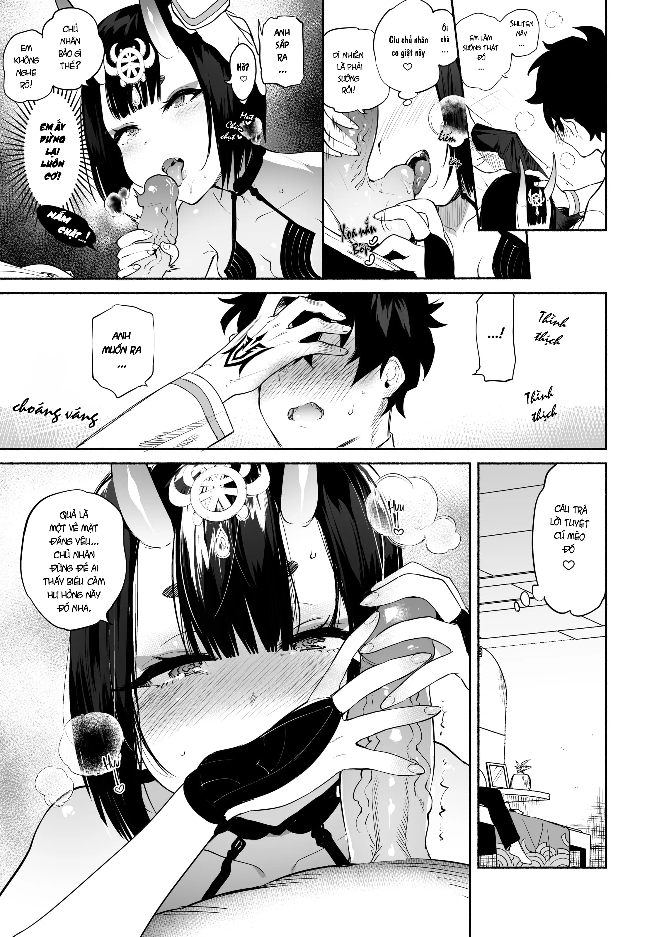 Đọc truyện hentai Shuten Douji sẽ vắt kiệt đến giọt sữa cuối cùng của chủ nhân - Oneshot