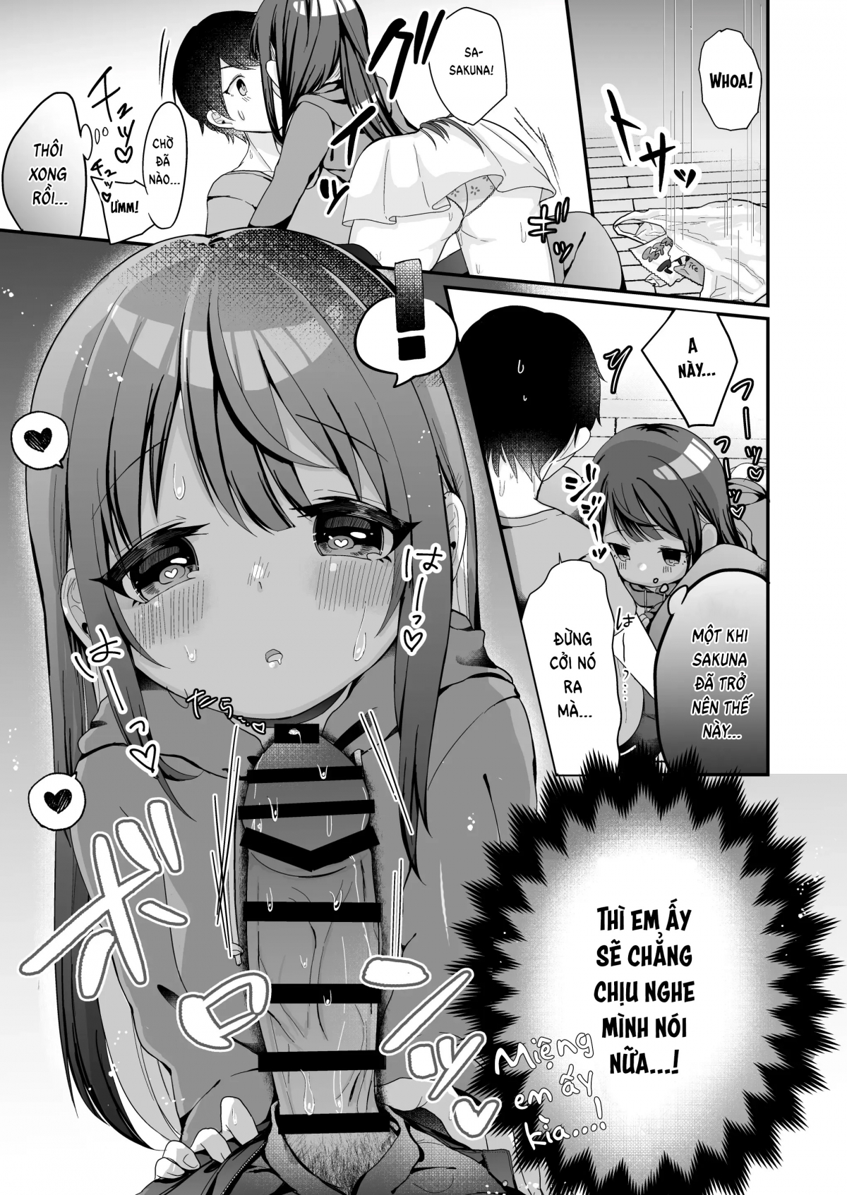 Đọc truyện hentai Mochizuki Sakuna wa ...Mate... ga Dekinai! - Oneshot