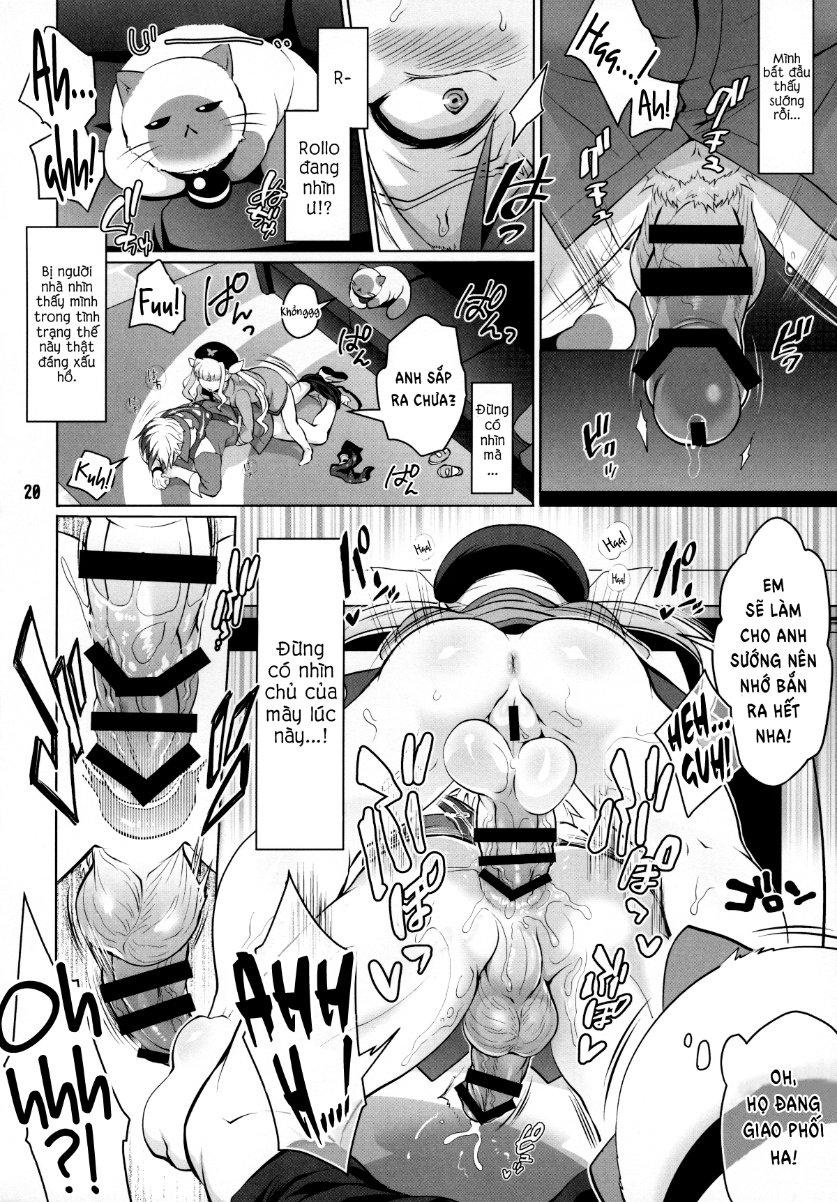 Đọc truyện hentai Futanari Elle to Ludger no Aibou Soup - Oneshot