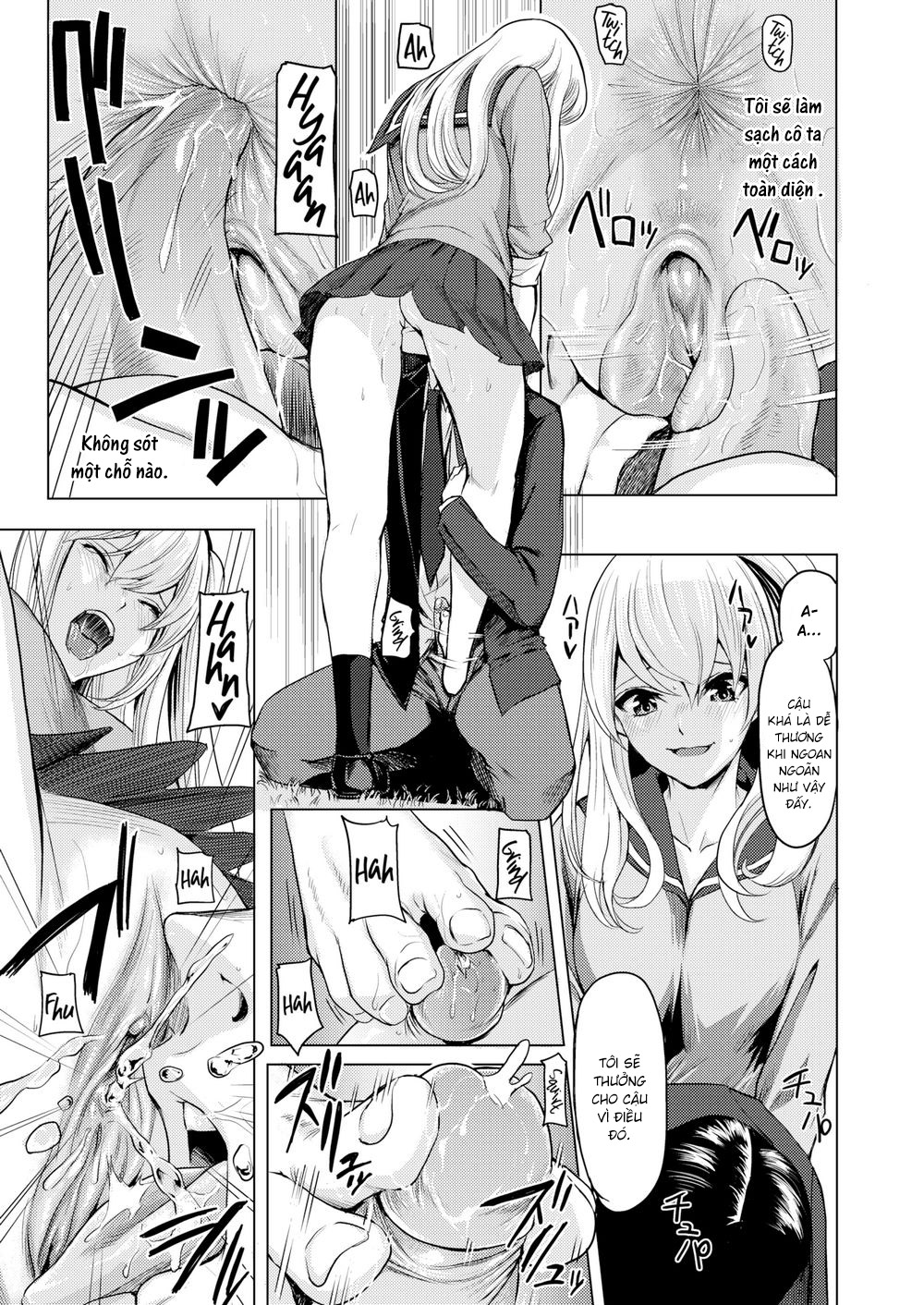 Đọc truyện hentai Bí mật đằng sau hồ bơi - Oneshot