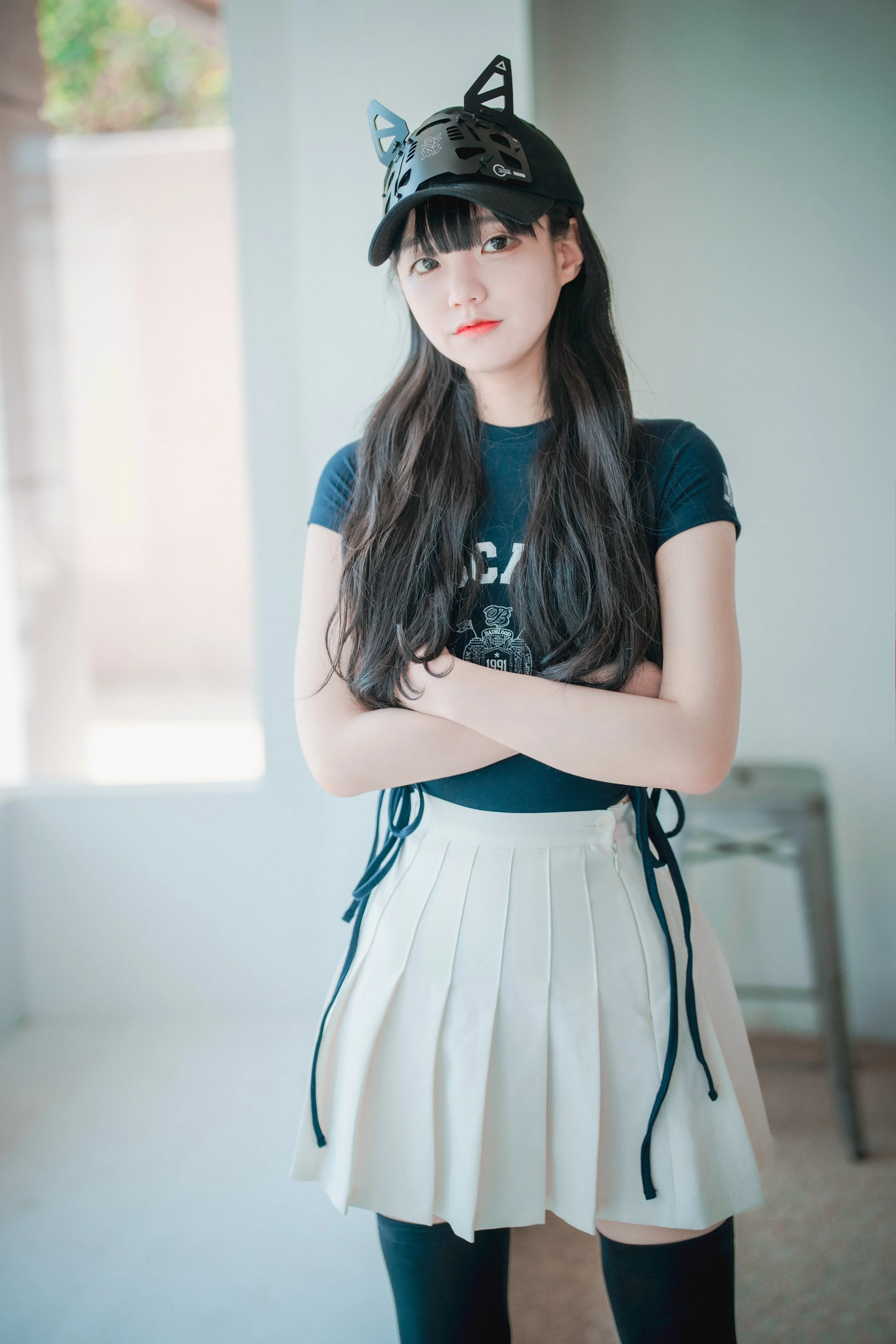 Đọc truyện hentai Tuyển tập Albums siêu phẩm Cosplay - Chap 699 - [DJAWA] Jeong Jenny  - Classic Athletic Girl in Navy Blue