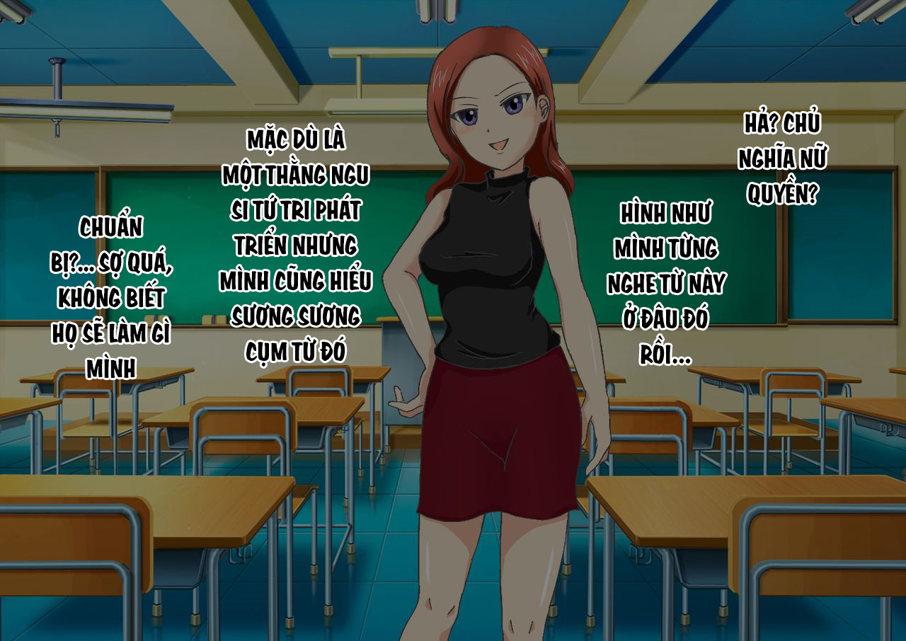 Đọc truyện hentai Một ngôi trường có các bản phác thảo do các cô gái ở Cass quản lý - Chap 1