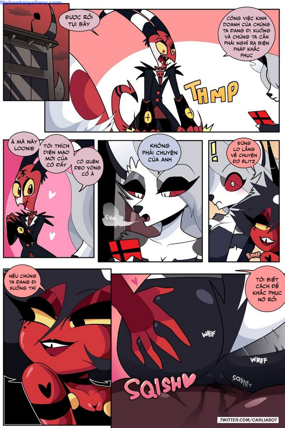 Đọc truyện hentai Mox, Millie & Loona - Oneshot