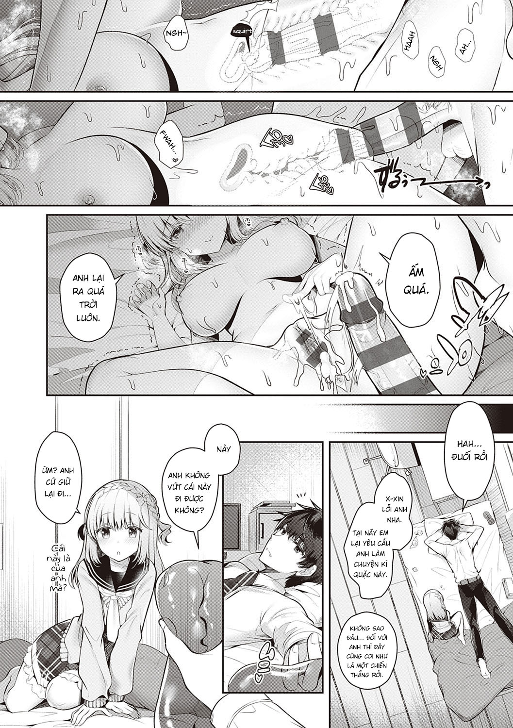 Đọc truyện hentai Osananajimi de Koibito no Kanojo to Shitai Koto Zenbu - Chap 9: Chơi đồ chơi tình dục cùng với bạn thời thơ ấu là người yêu ( chap cuối rồi nha anh em)