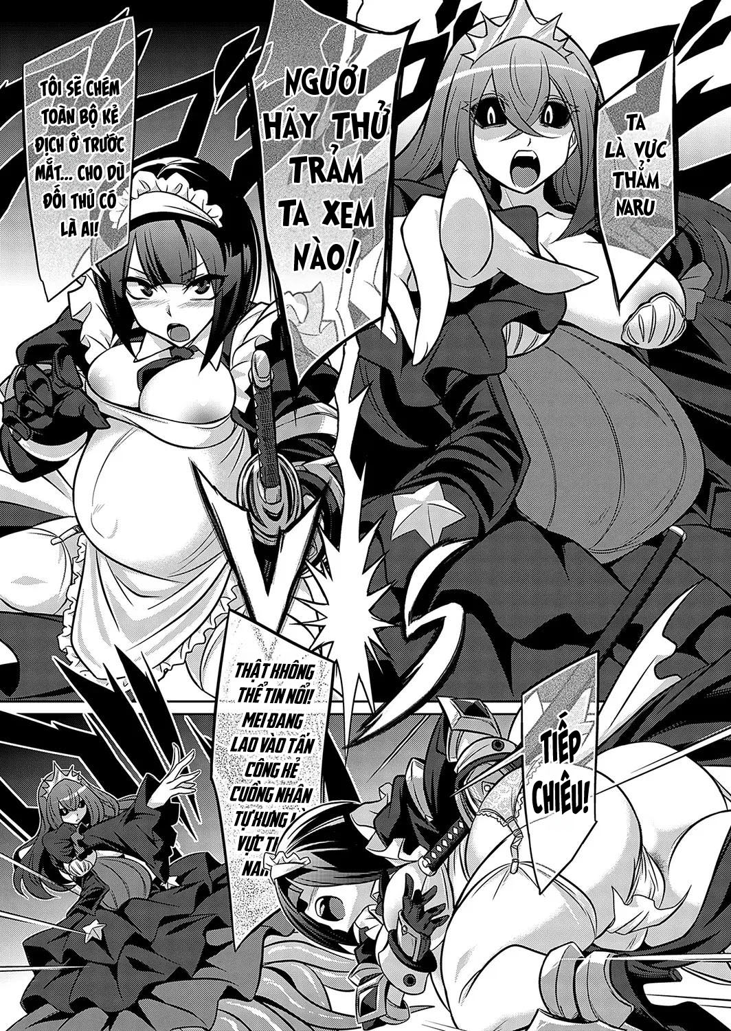 Đọc truyện hentai Nữ hoàng nô lệ Dash Ninja và Puniana gặp nhau và cuối cùng mang thai - Chap 4