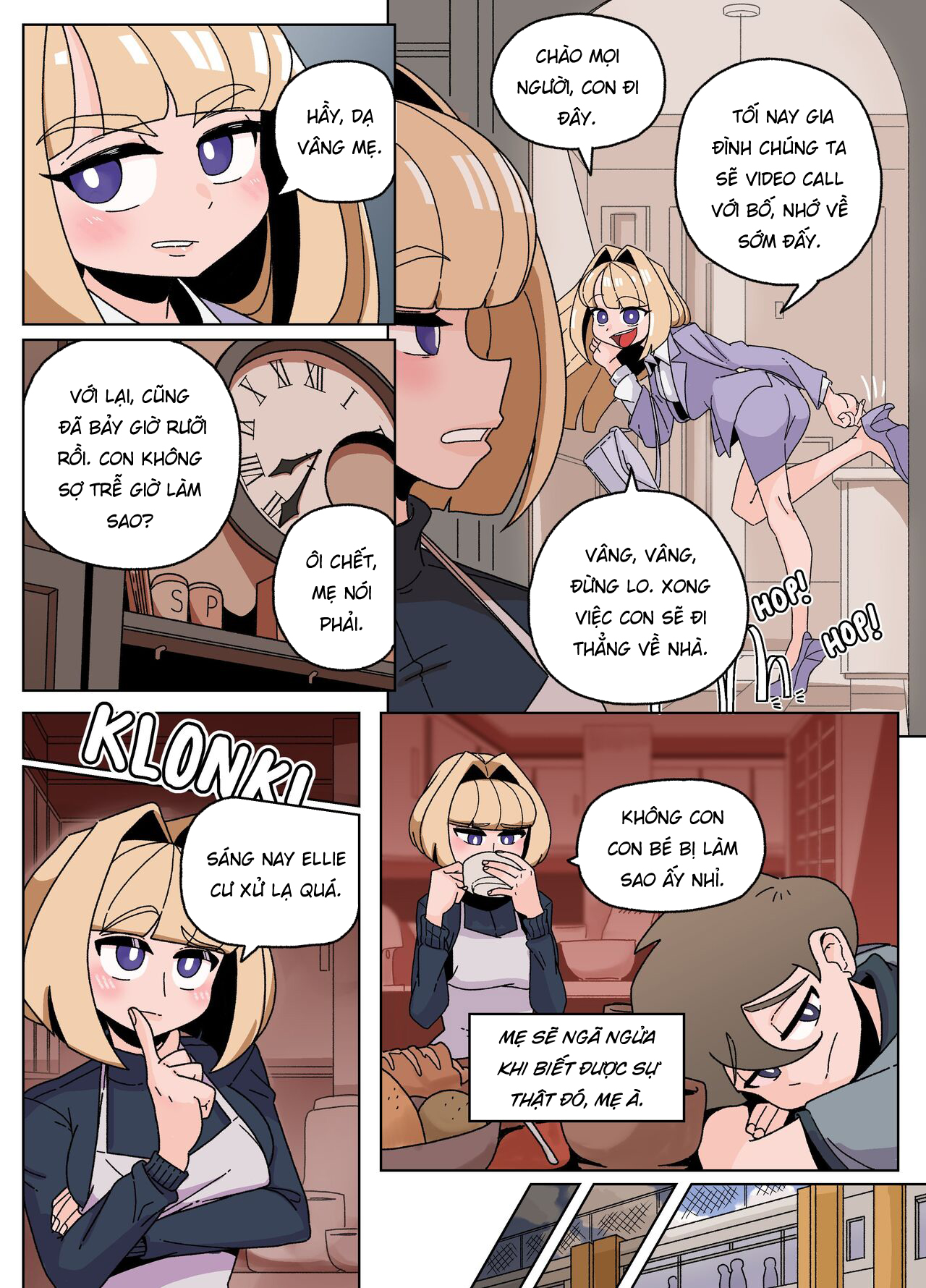 Đọc truyện hentai Bộ đồ da Ellie - Chap 2