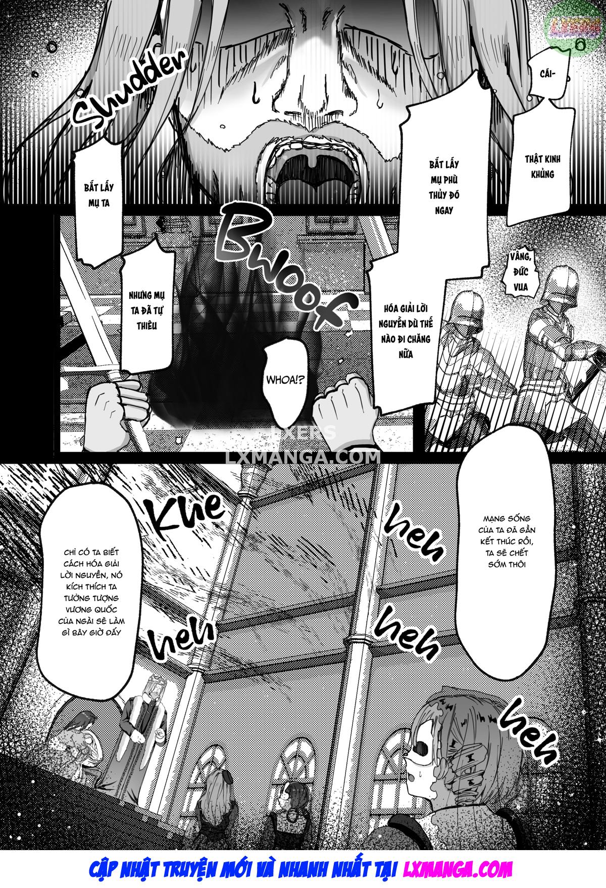 Đọc truyện hentai Công Chúa Bị Nguyền Rủa Và Kỵ Sĩ Còn Trinh - Oneshot