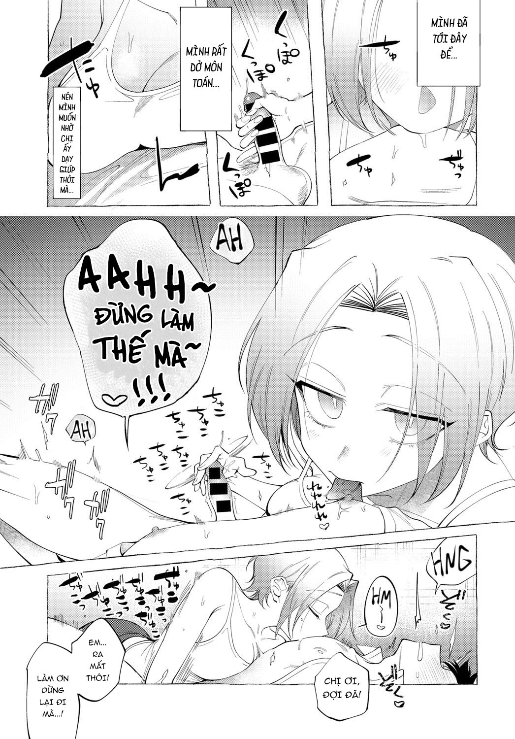 Đọc truyện hentai Bài học từ chị gái - Oneshot