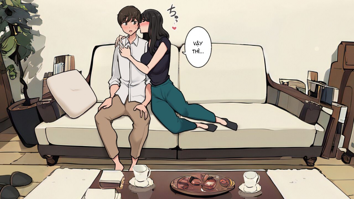Đọc truyện hentai The Gloomy Woman Who Came to Hunger for Me Once We Started Dating - Oneshot