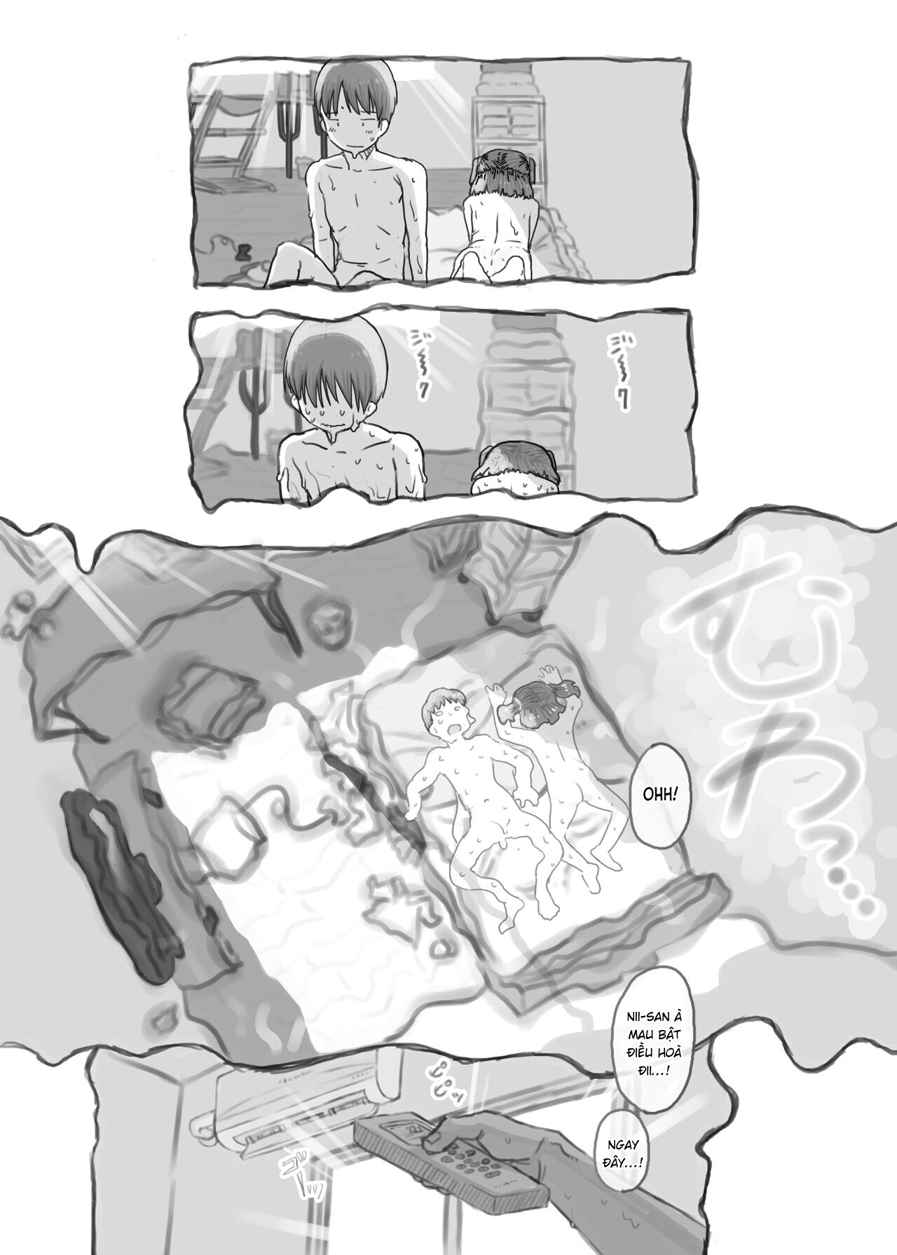 Đọc truyện hentai Fap cùng em gái - Chap 2.2