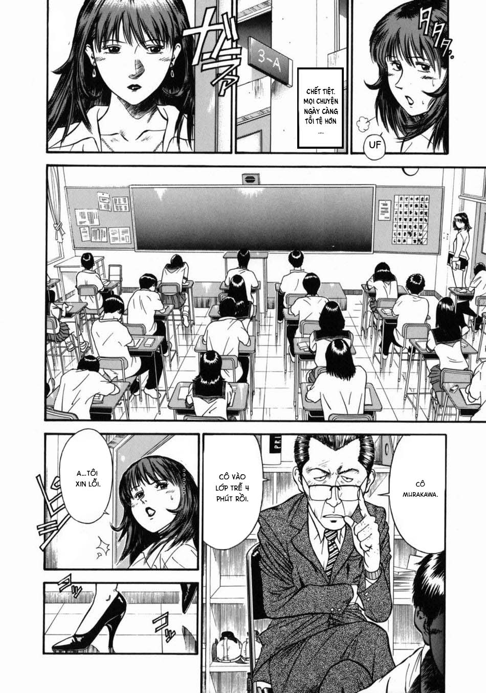 Đọc truyện hentai Nữ giáo viên Rieka - Chap 4