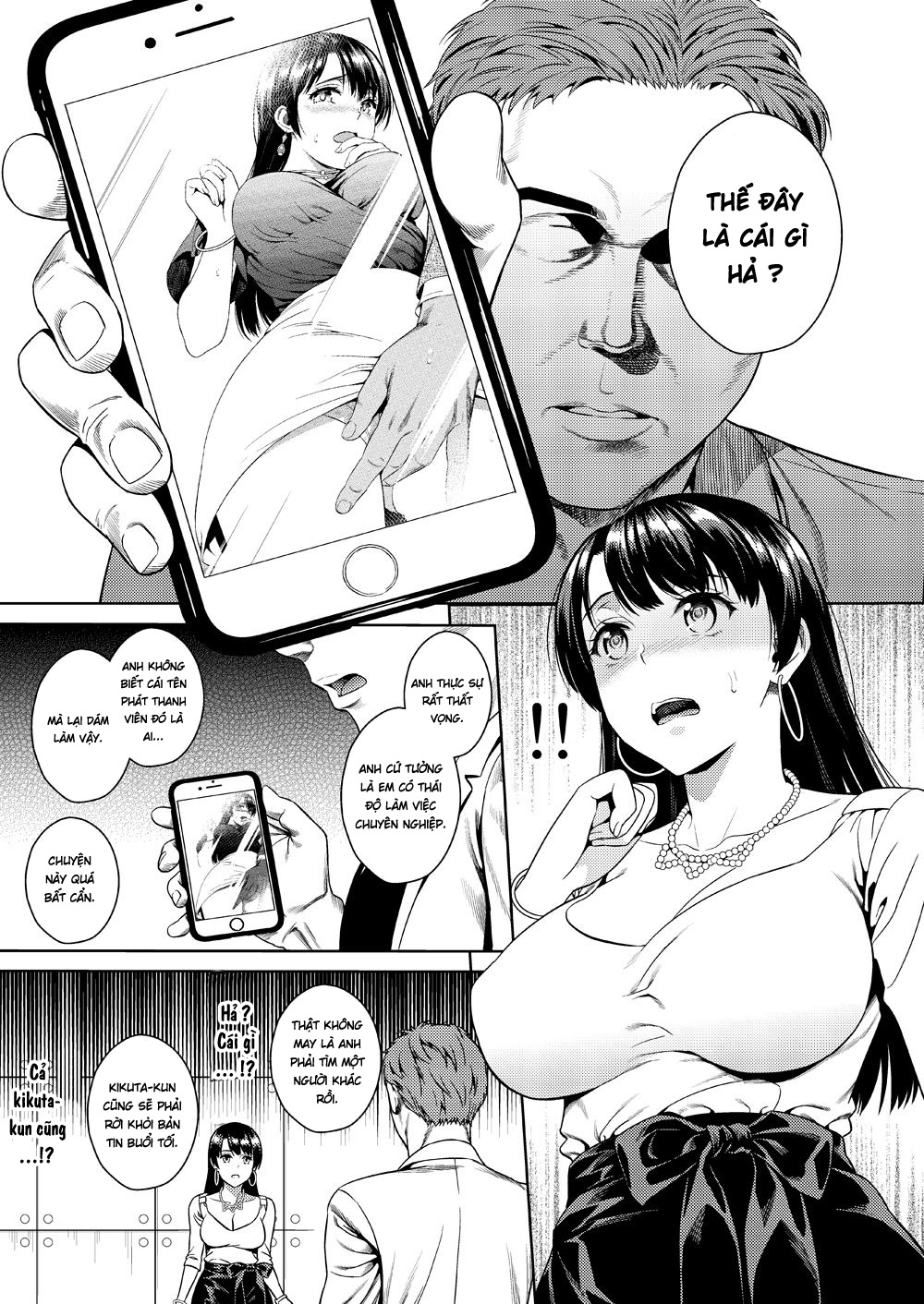 Đọc truyện hentai Nữ phát thanh viên - Oneshot Full