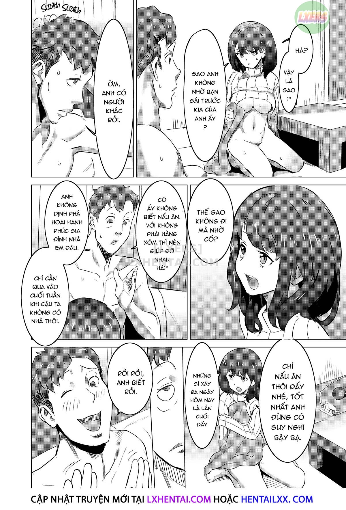 Đọc truyện hentai My Wife Would Never Moan Like in the Unrealistic Porn My Neighbor Watches - Chap 1