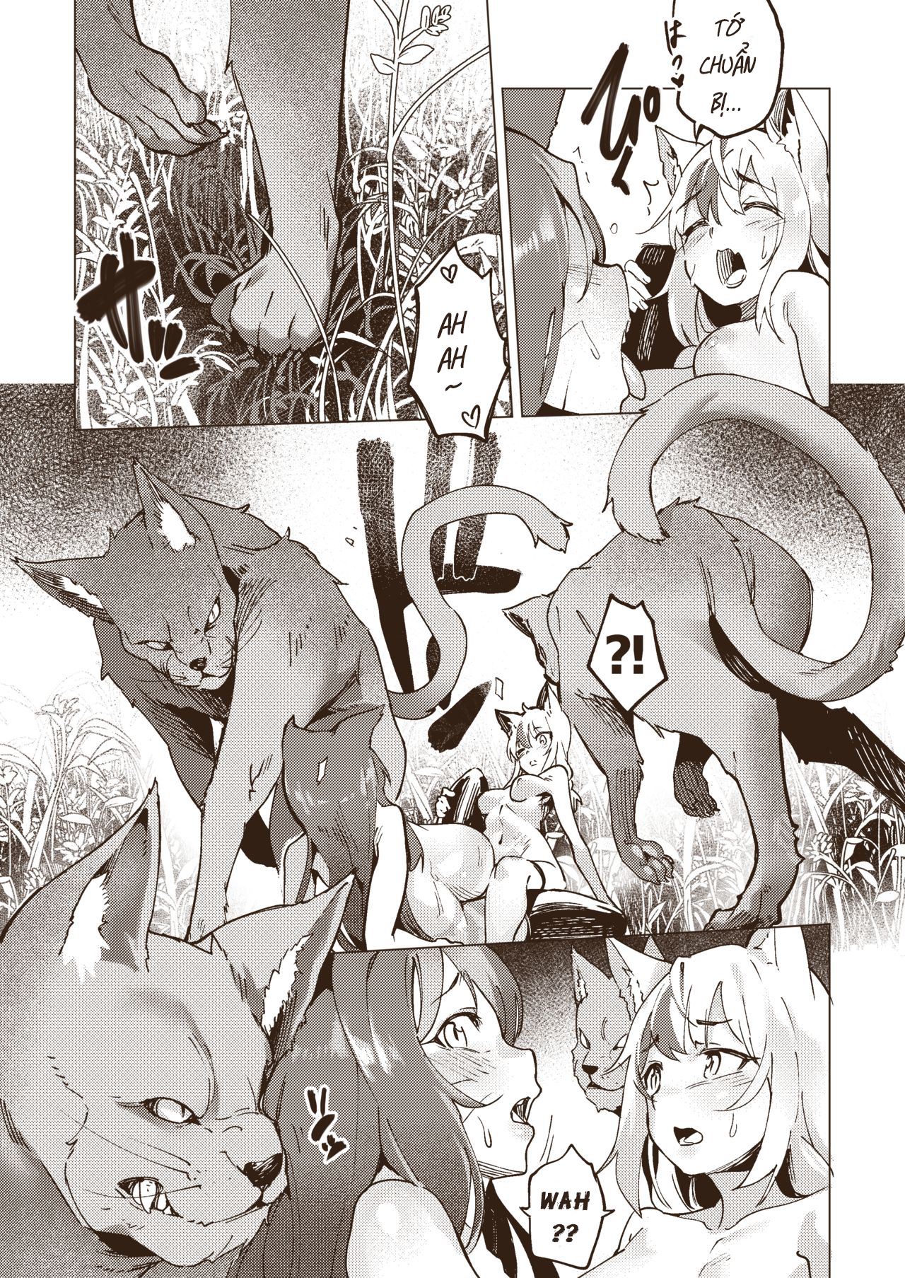 Đọc truyện hentai Feral Field - Oneshot
