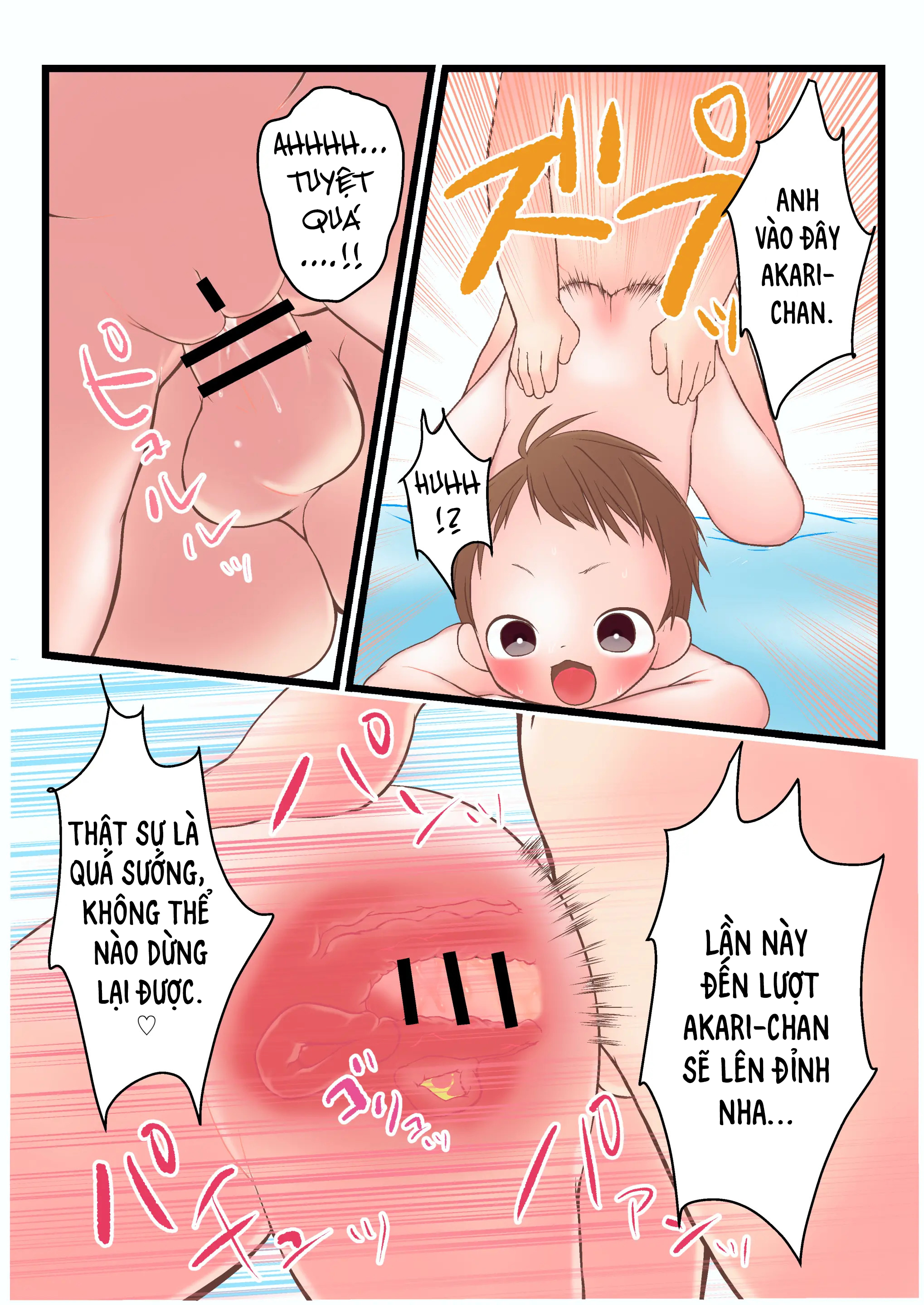 Đọc truyện hentai Sốc: Bé 3 Tuổi Phang Bé 1 Tuổi - Oneshot