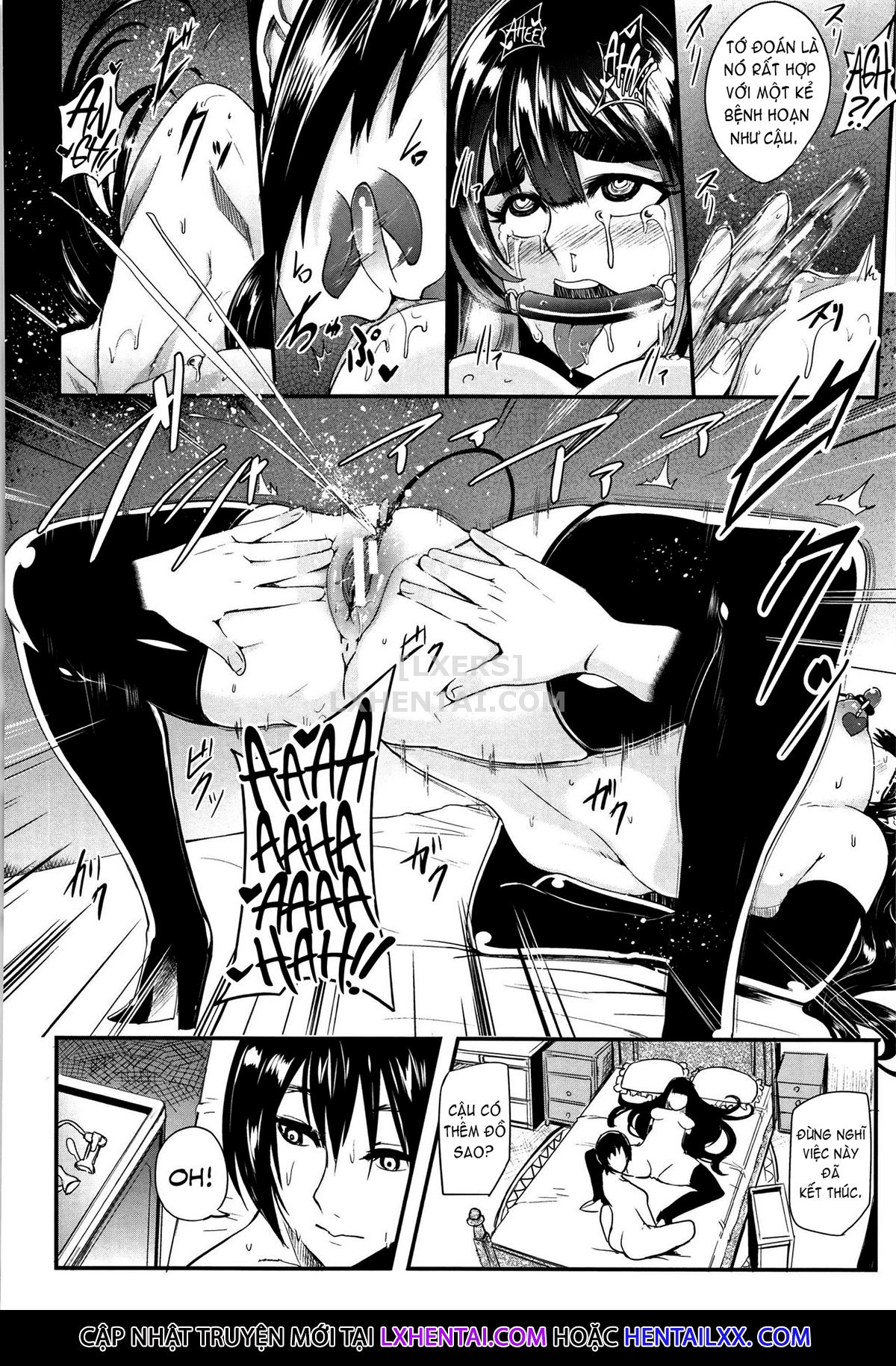 Đọc truyện hentai Gamandekinai Mesuana - Chap 2