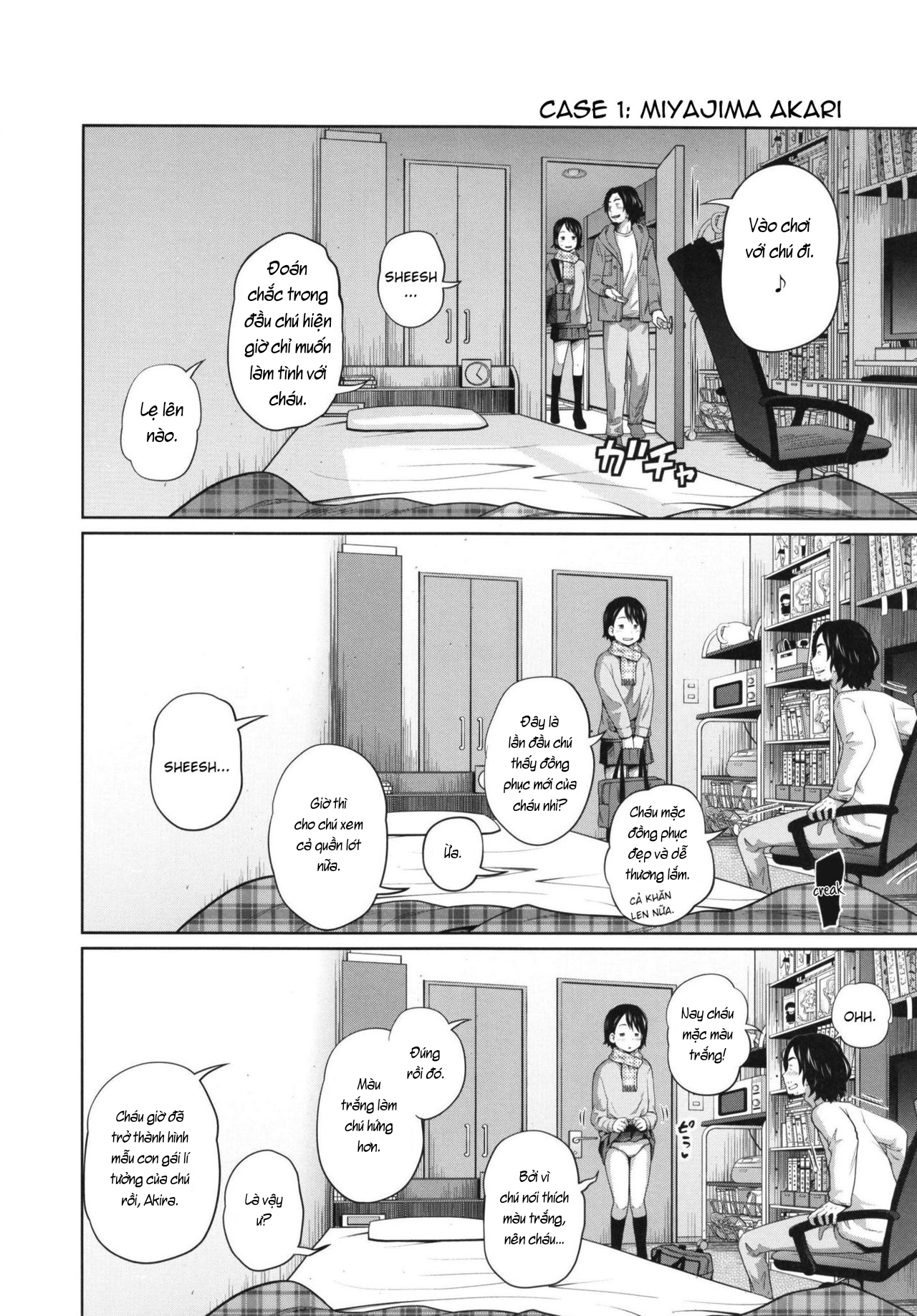 Đọc truyện hentai 3 trong số này có mối quan hệ loạn luân 2. - Chap 1: Trường hợp 1.